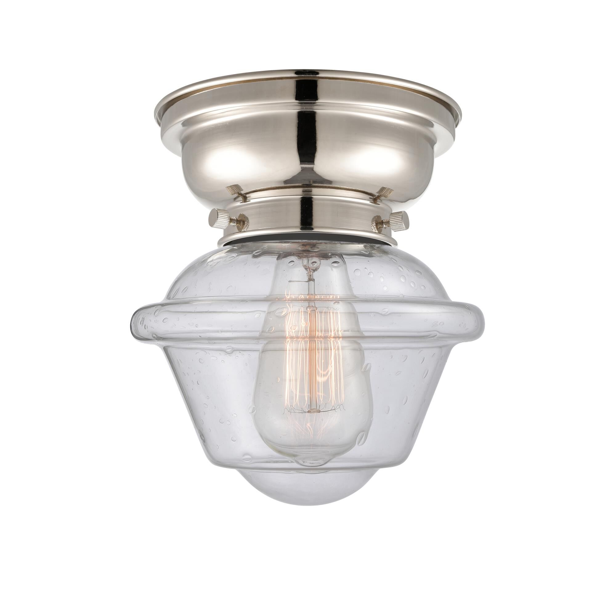 Bruno Marashlian Small Oxford 7 Inch 1 Light Flush Mount by Innovations Lighting