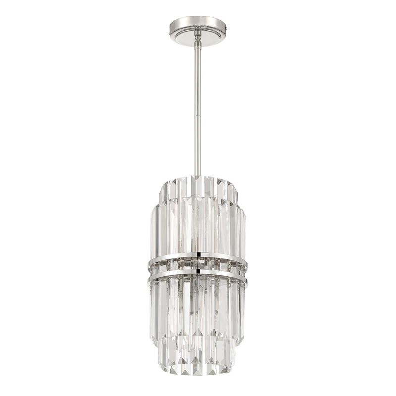 Hayes Small Lantern Pendant by Crystorama