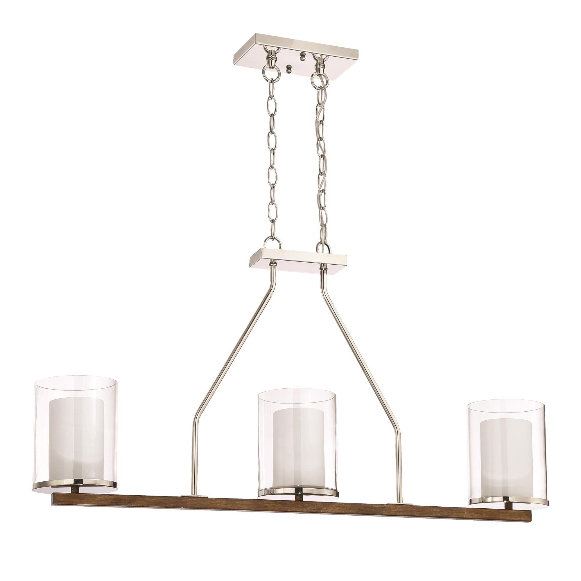 Lark 5 Inch 3 Light Linear Suspension Light by Craftmade