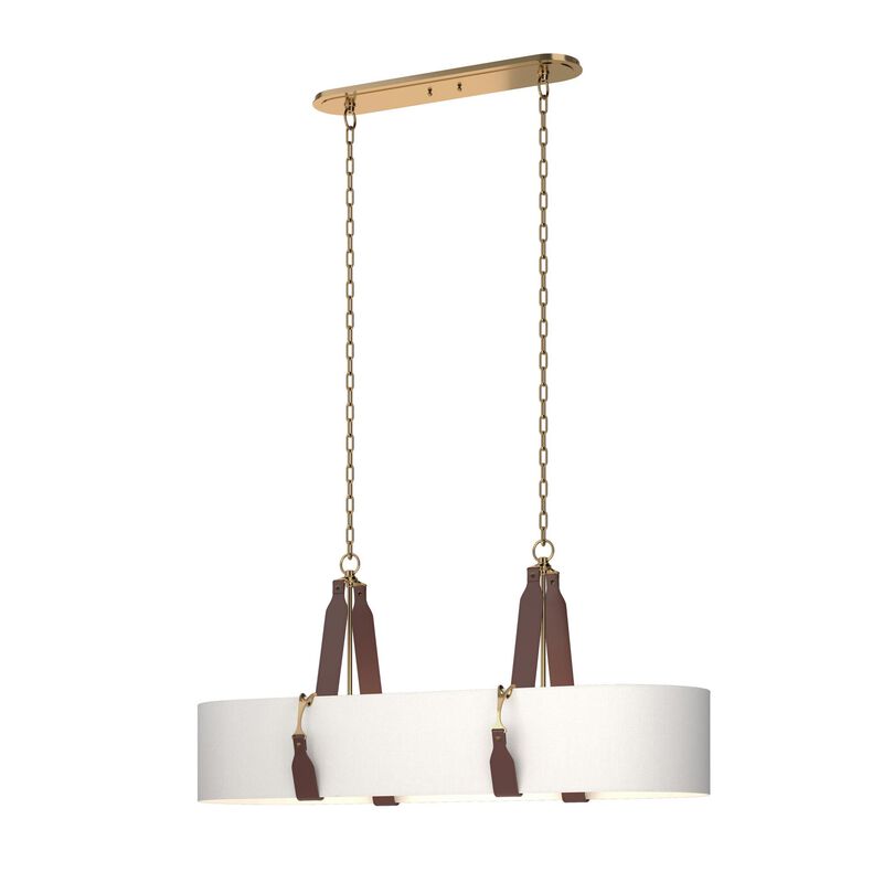 Saratoga Medium Linear Chandelier by Hubbardton Forge