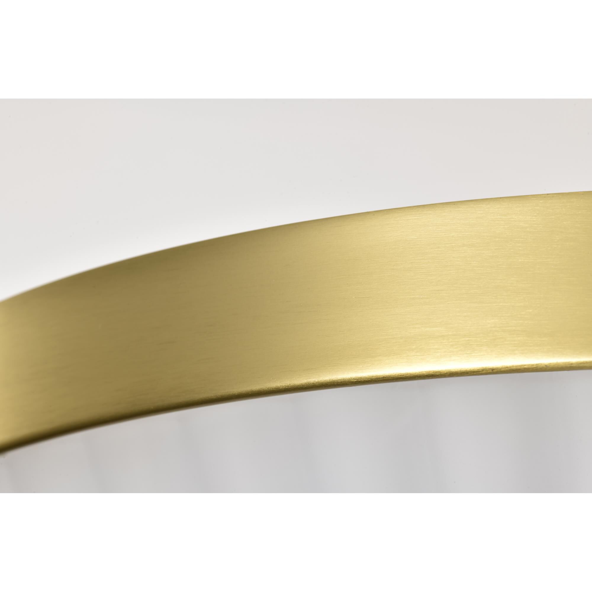 Shown in Burnished Brass finish and Ribbed White glass