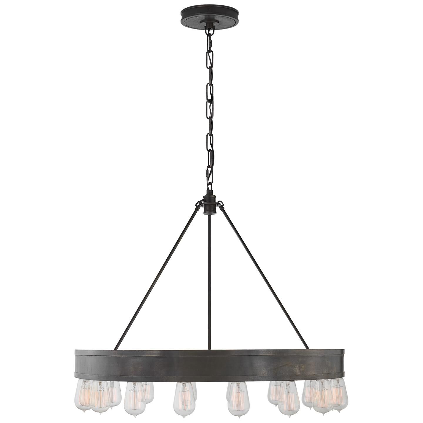 Ralph Lauren Roark 30 Inch 16 Light Chandelier by Ralph Lauren