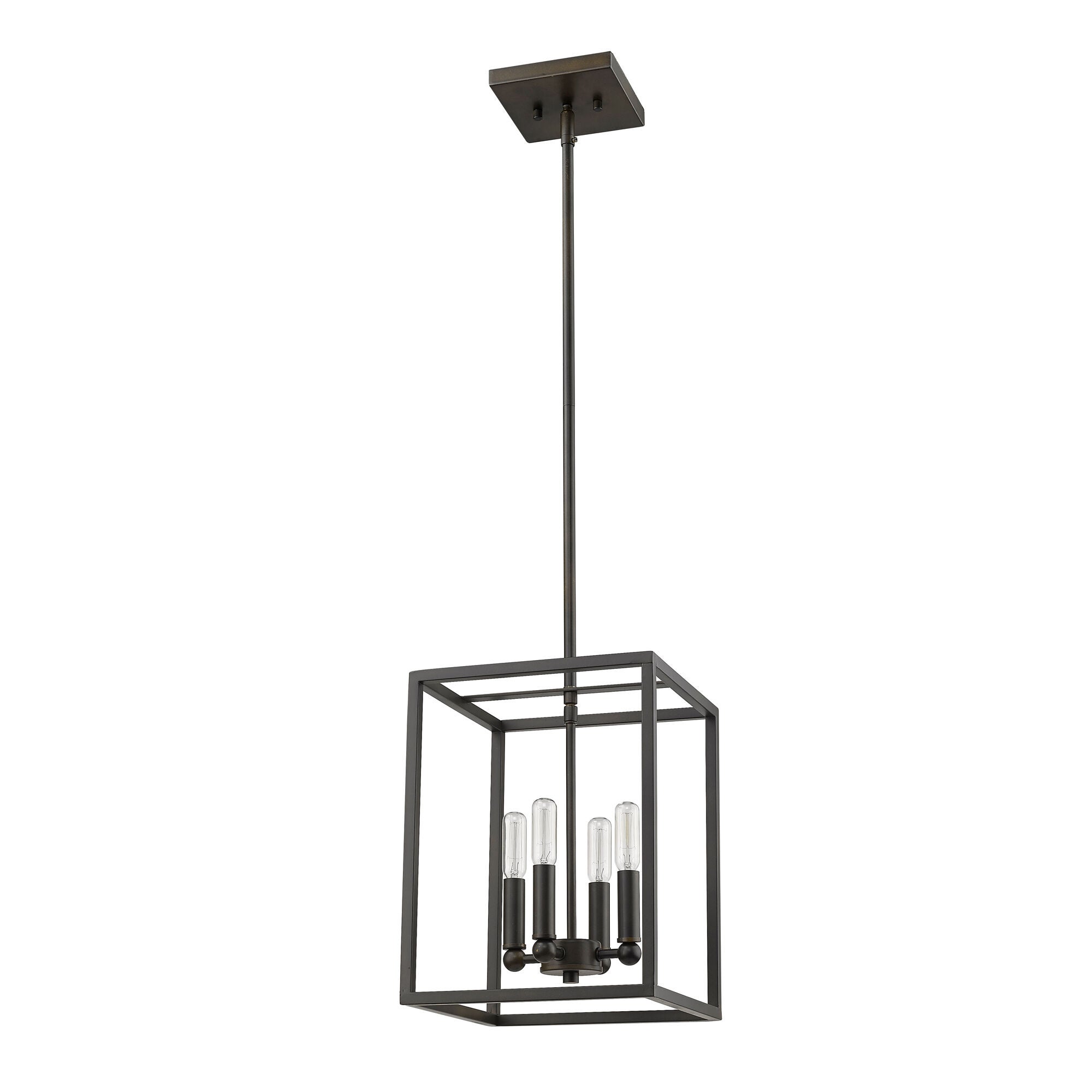 Shown in Oil-Rubbed Bronze finish and -- glass and -- shade