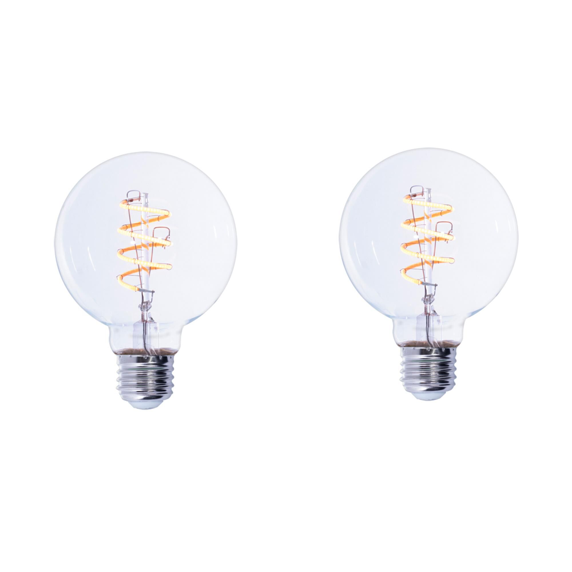 Dimmable 4 Watt 2200K G25 LED Light Bulb by Bulbrite