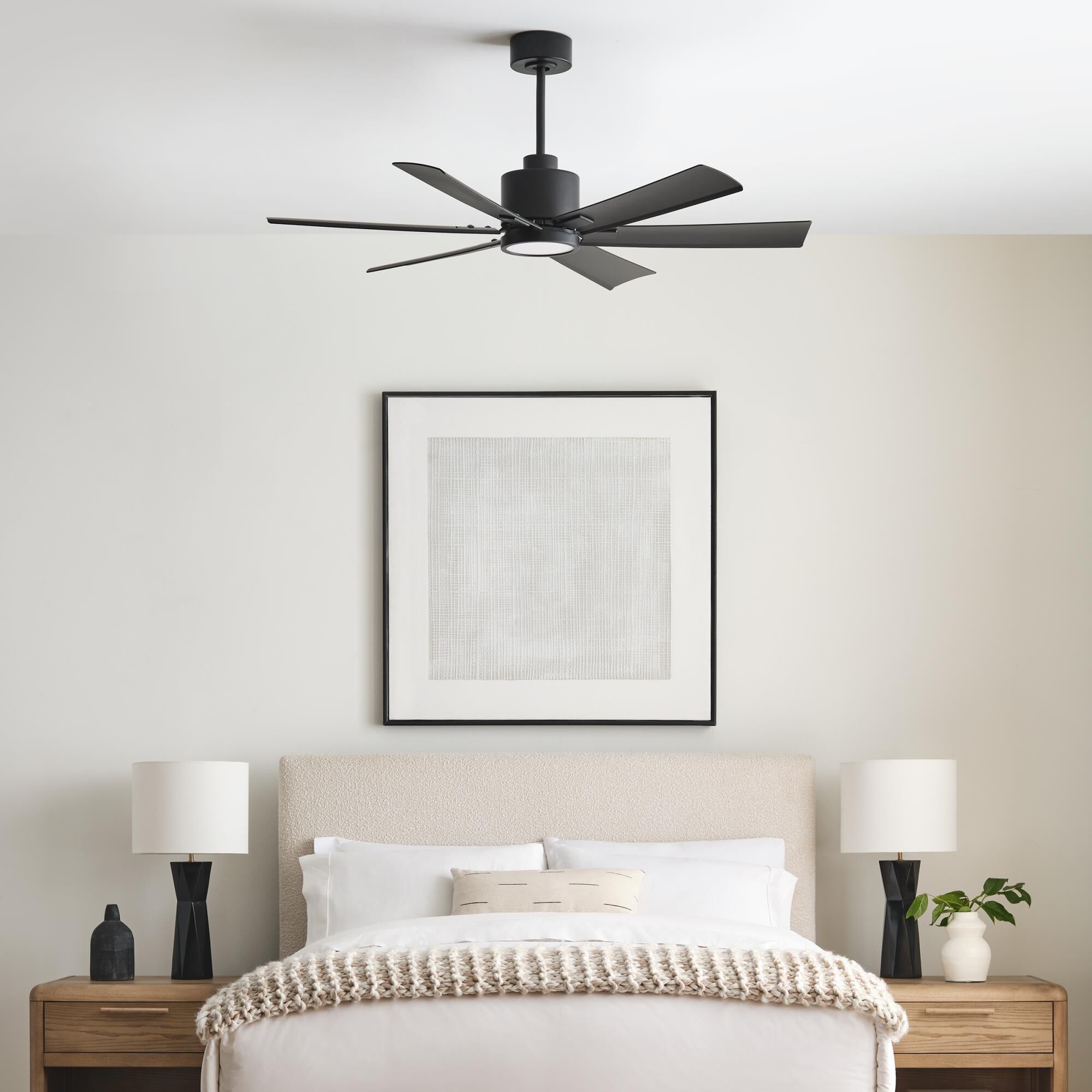 Sean Lavin Flera Smart 52 Inch Ceiling Fan with Light Kit by Generation Lighting