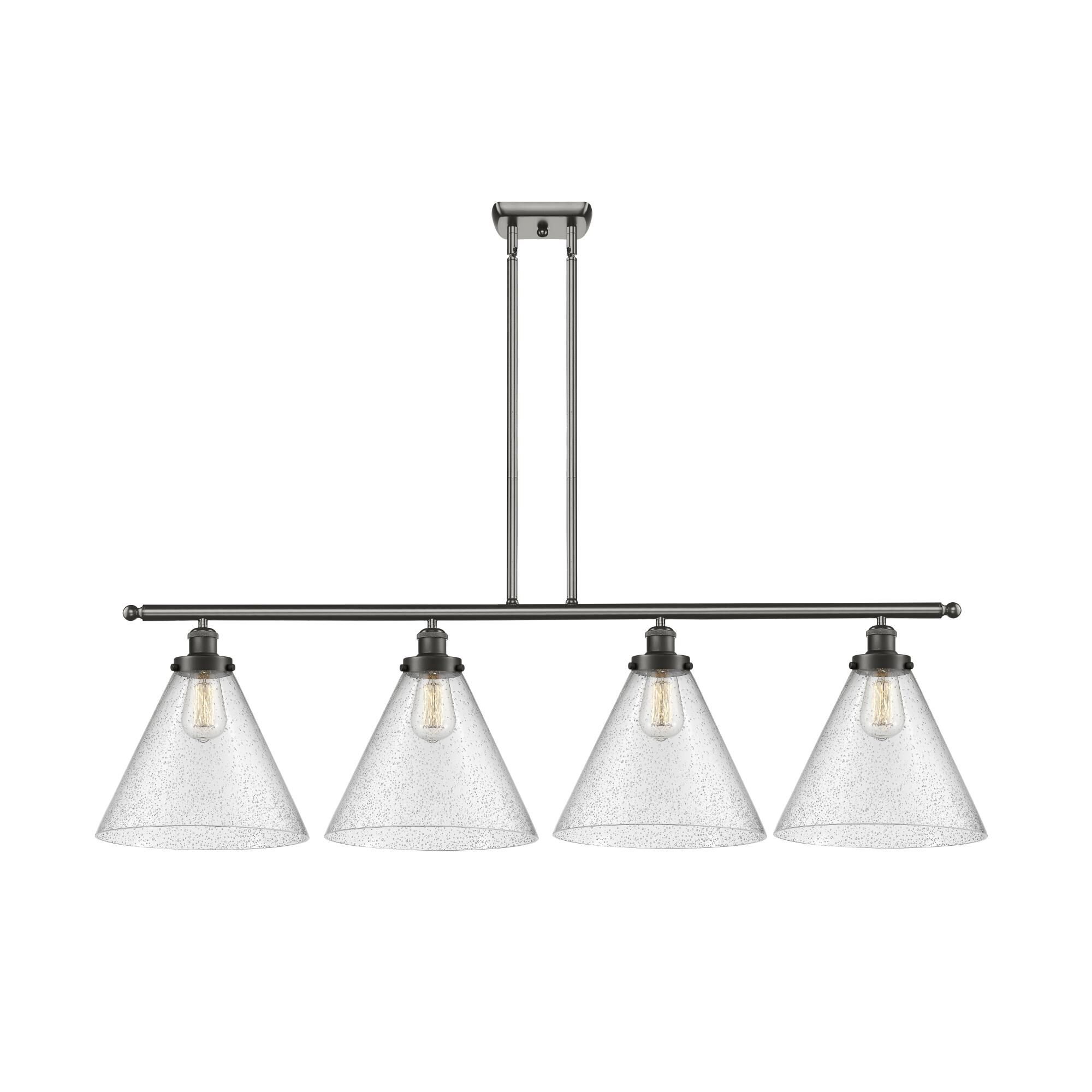 Shown in Satin Nickel finish and Brushed Satin Nickel shade