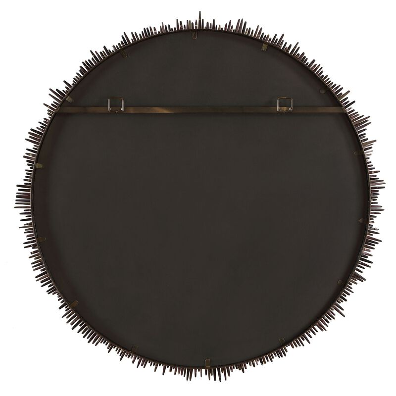 Tiger Sea Urchin Medium Decorative Mirror by Uttermost