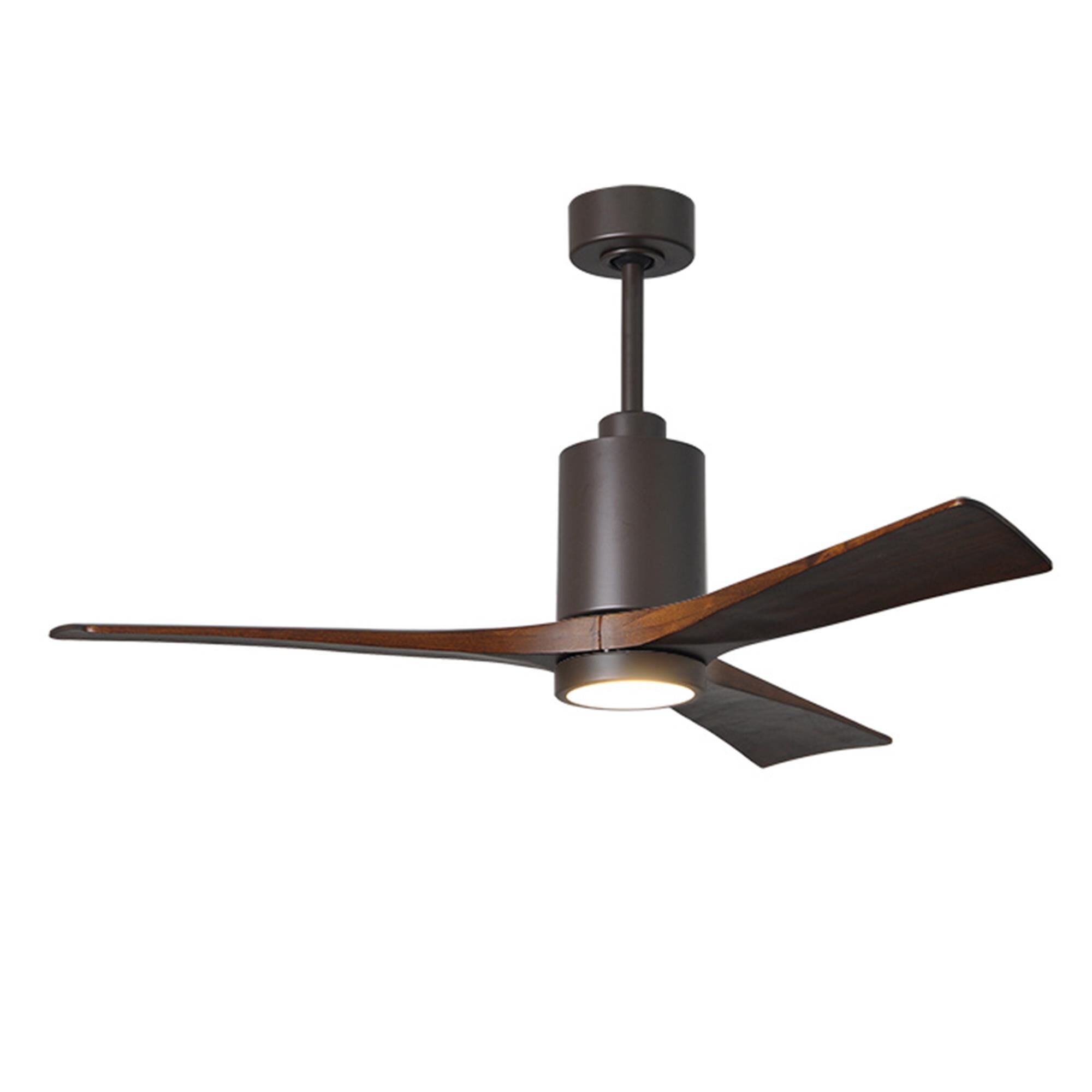Patricia 52 Inch Ceiling Fan with Light Kit by Matthews Fan Company