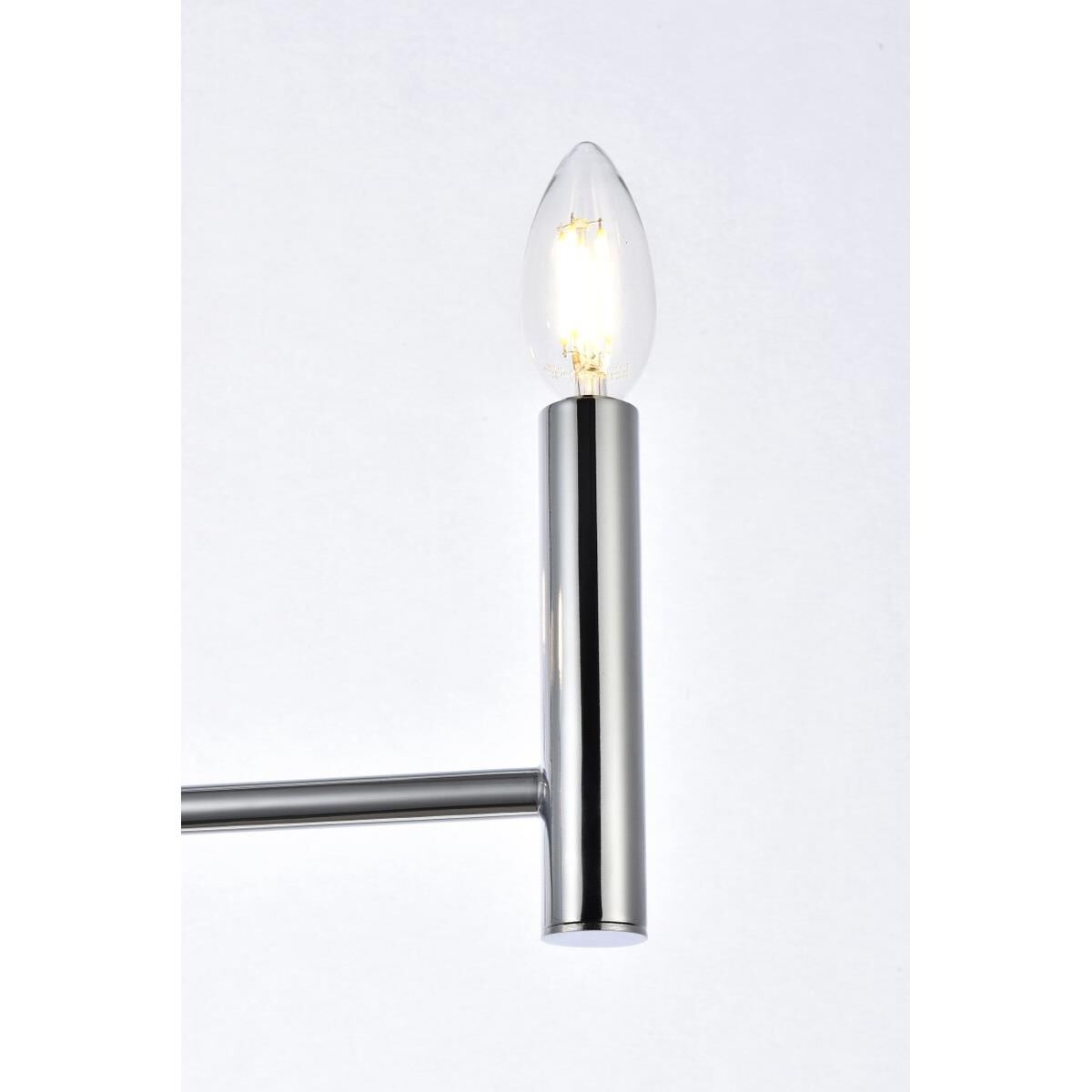 Carmella 17 Inch 3 Light Mini Chandelier by Elegant Lighting