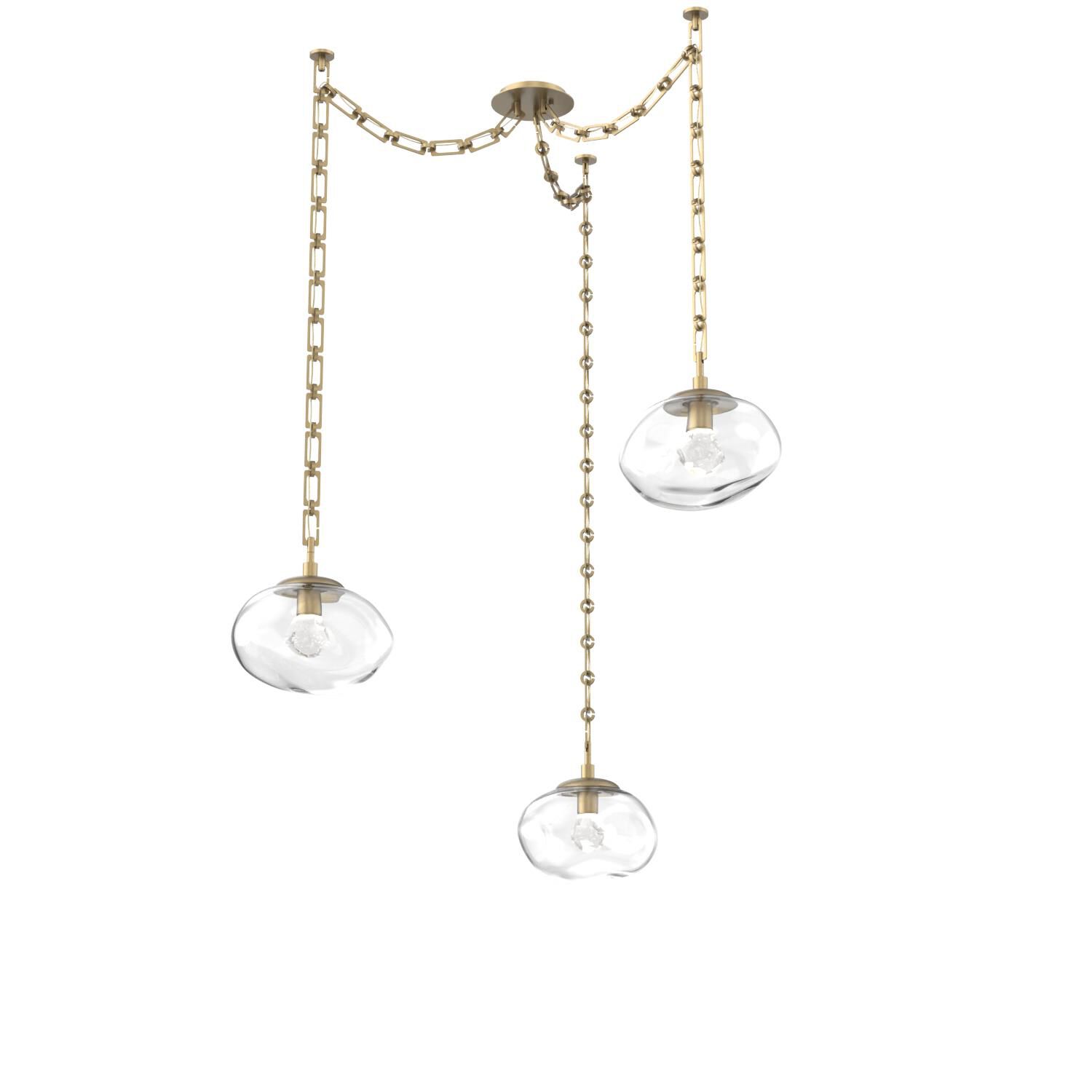 Levi Wilson Nova 19 Inch Multi Pendant Light by Hammerton Studio