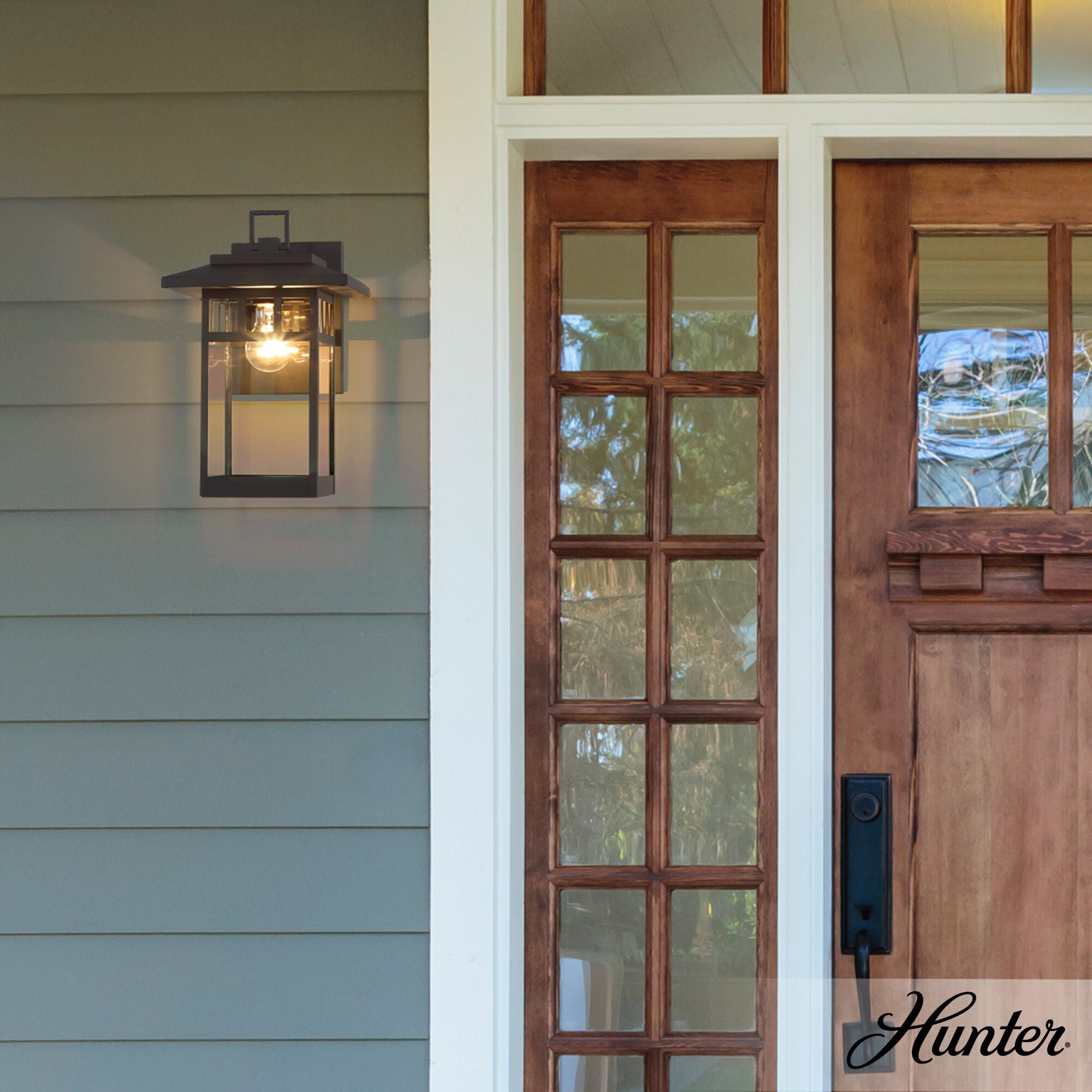 Yancy House 14 Inch Outdoor Wall Light,
