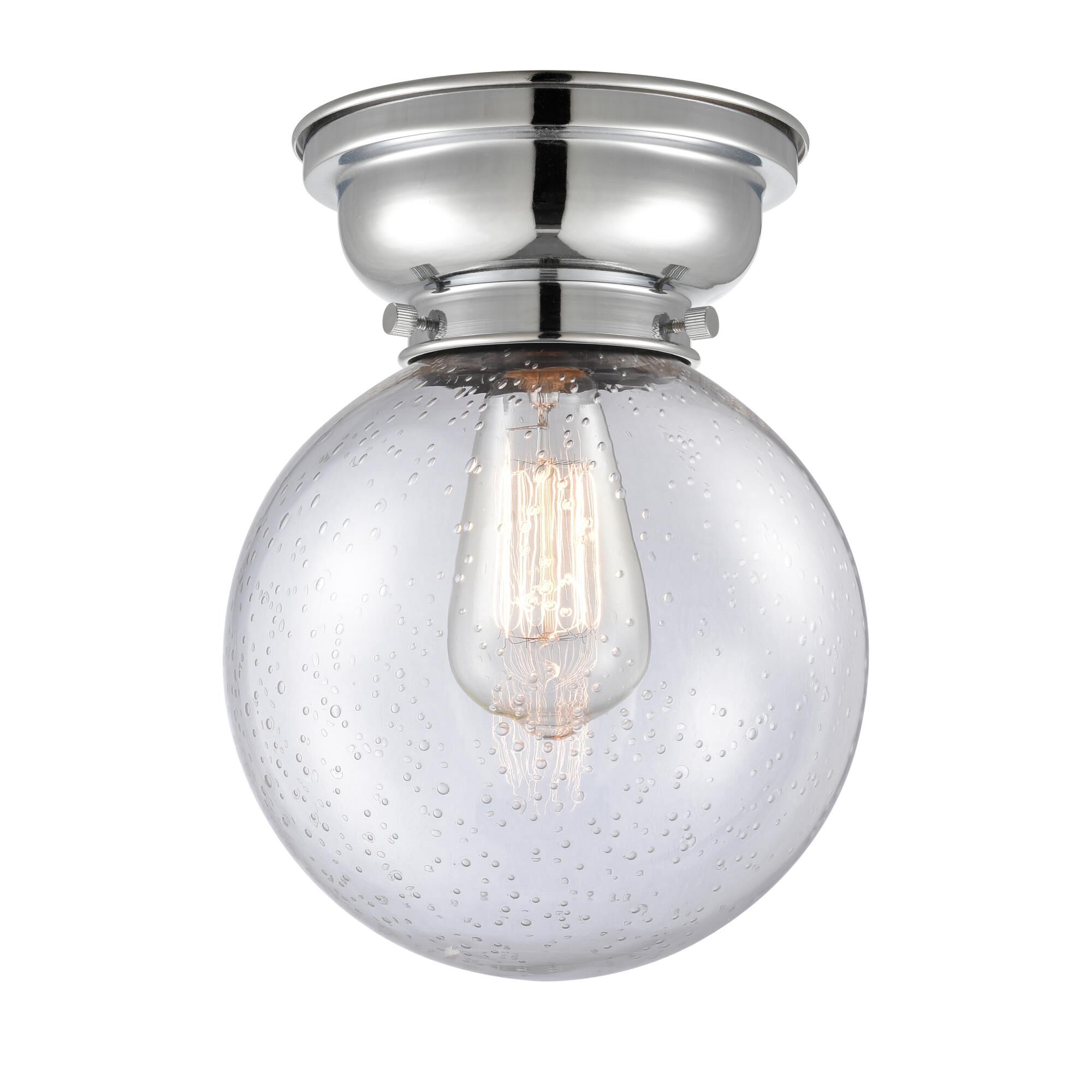 Bruno Marashlian Large Beacon 8 Inch 1 Light Flush Mount by Innovations Lighting