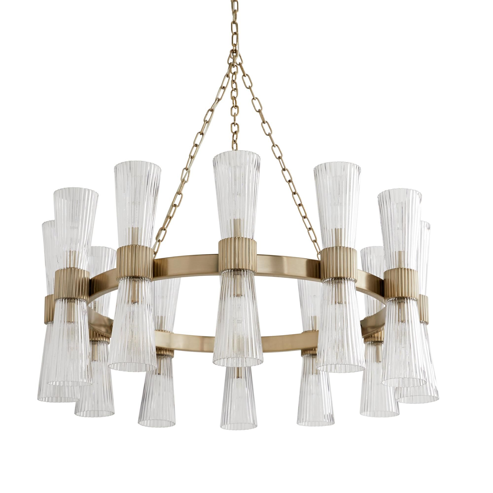 Whittier 35 Inch 24 Light Chandelier by Arteriors Home