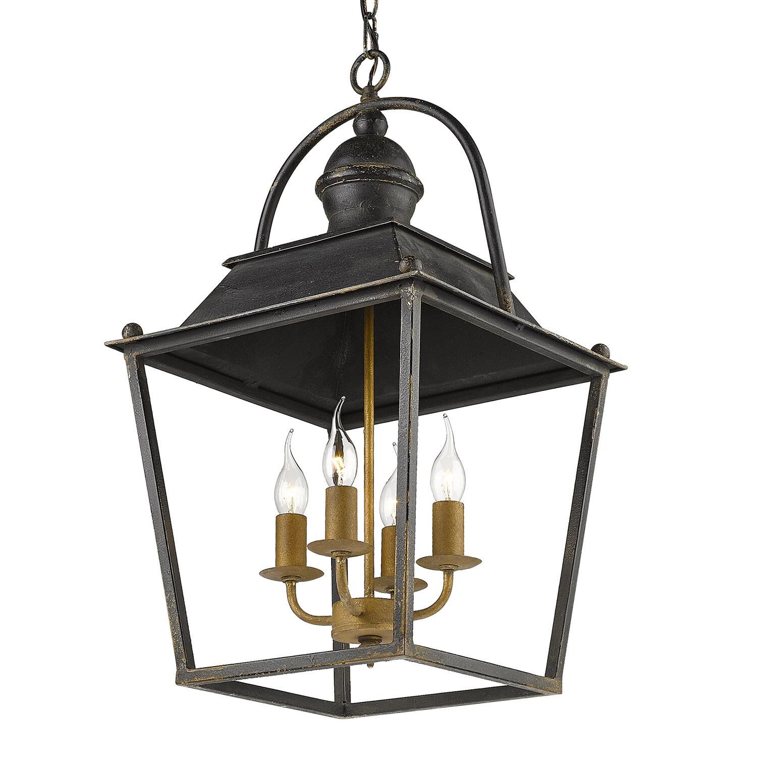 Shown in Antique Black Iron finish