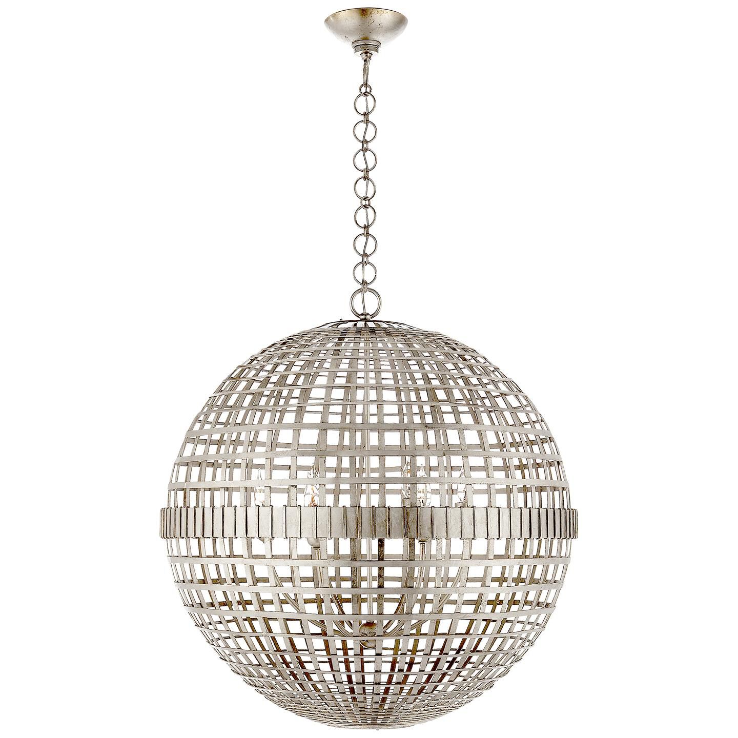 AERIN Mill 30 Inch Cage Pendant by Visual Comfort Signature Collection