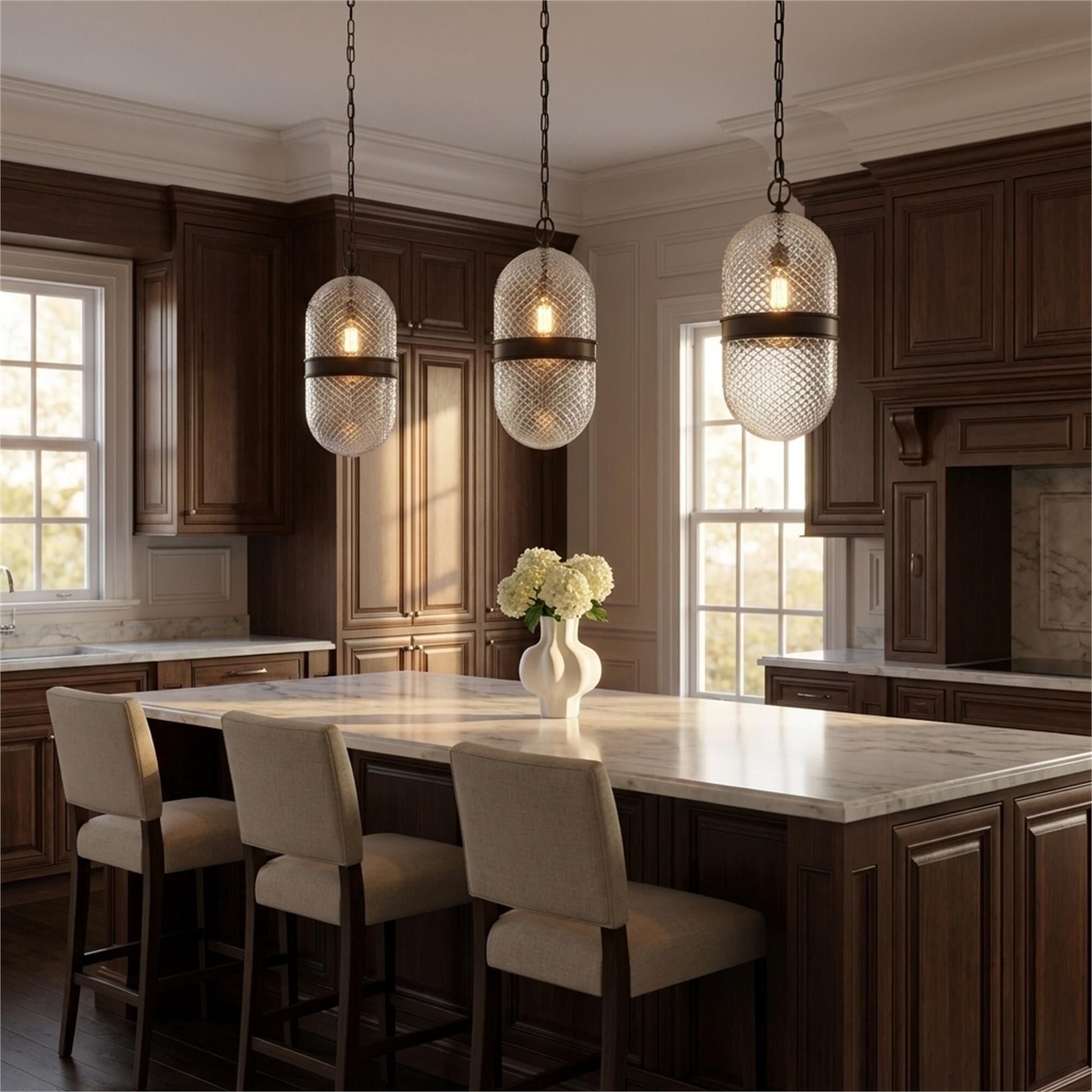 Alexa Hampton Lucinda 18 Inch Mini Pendant,