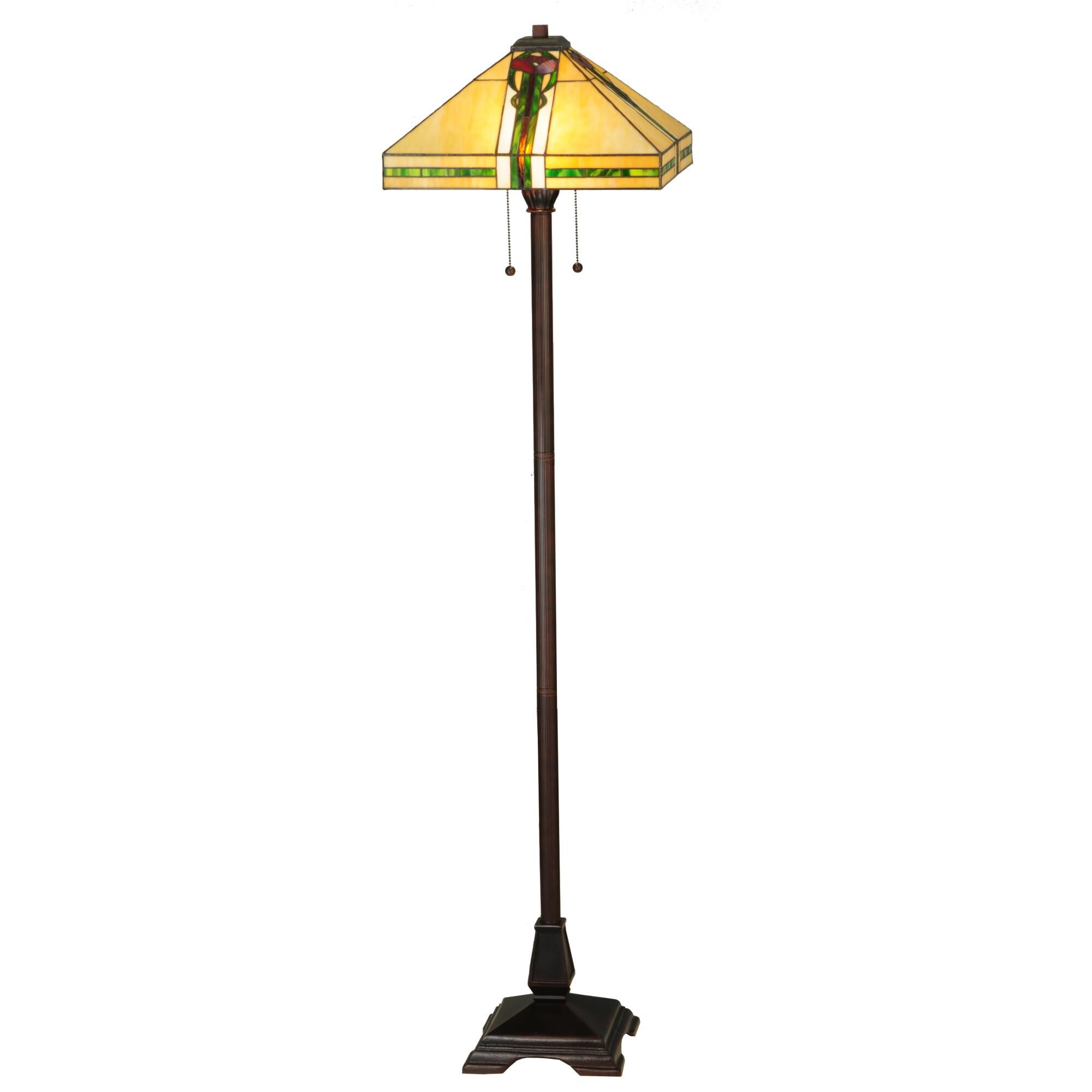Parker Poppy 62 Inch Floor Lamp by Meyda Lighting