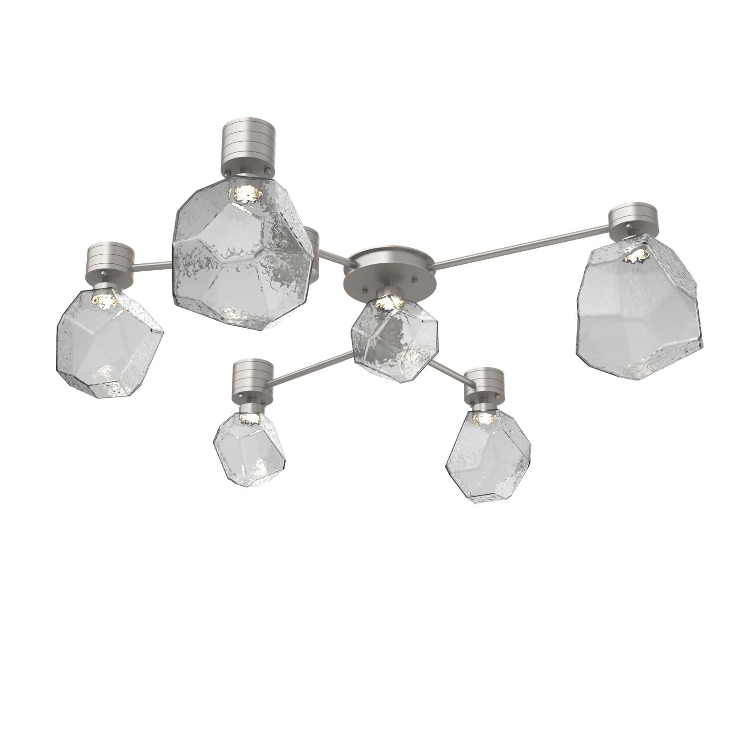 Levi Wilson Gem 38 Inch Semi Flush Mount by Hammerton Studio