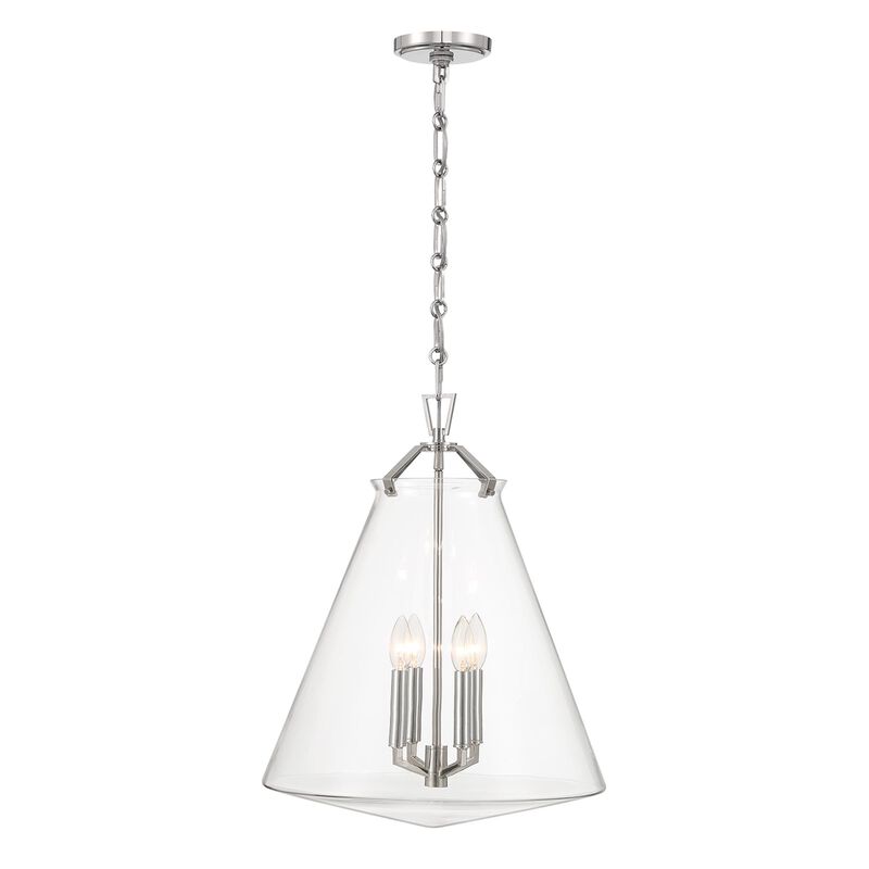 Voss 18 Inch Large Pendant by Crystorama
