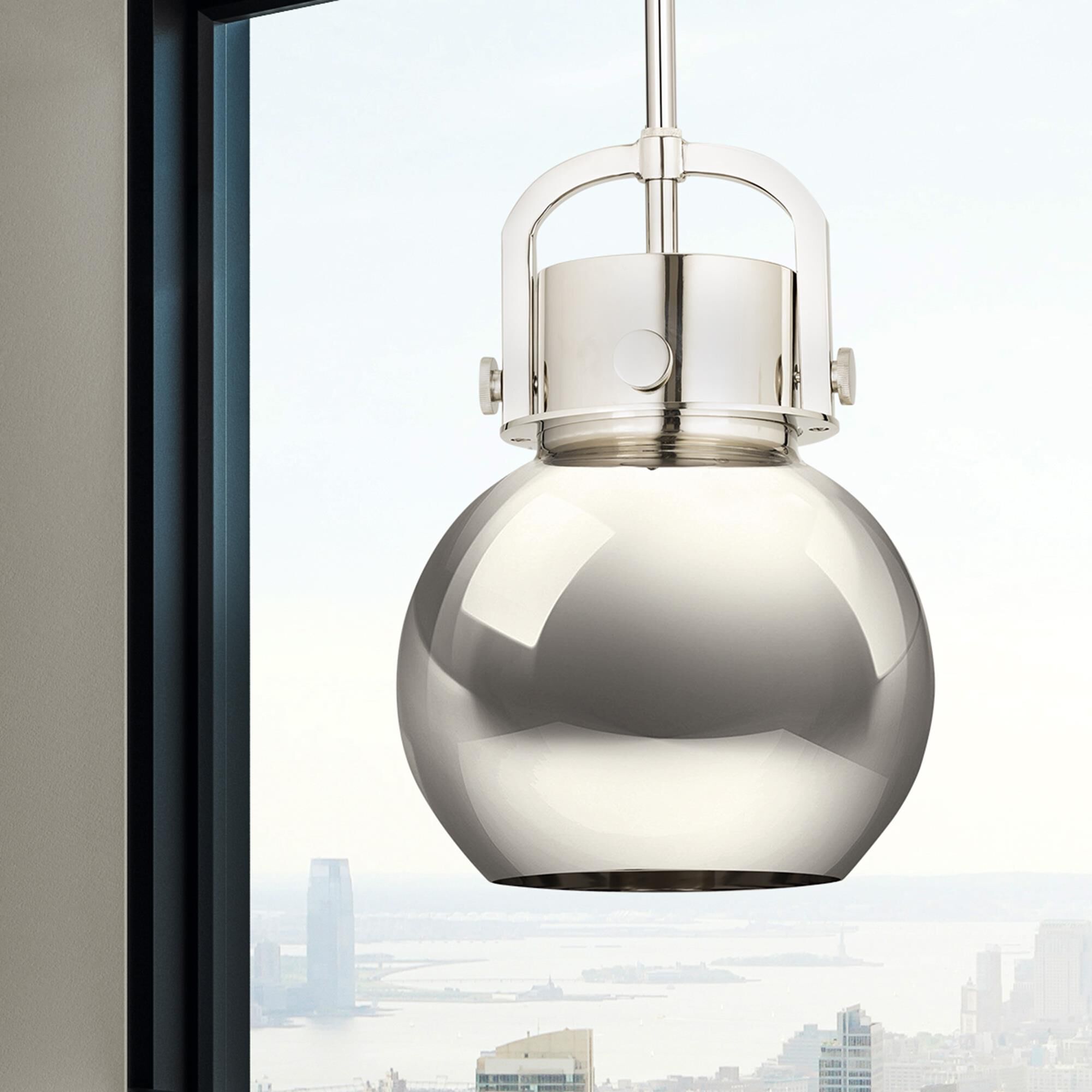 Bruno Marashlian Newton Sphere 8 Inch Mini Pendant by Innovations Lighting
