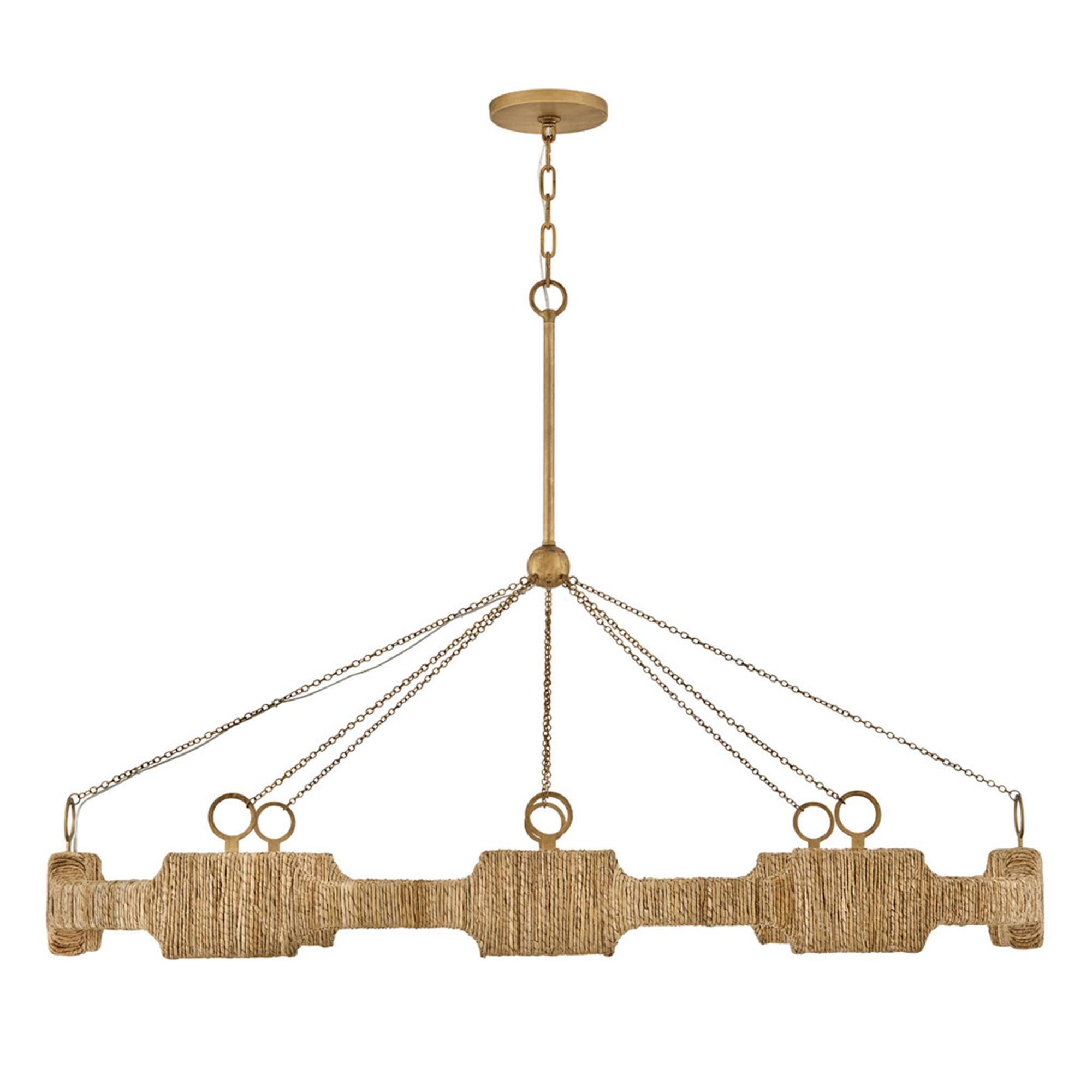 Lisa McDennon Raffi Medium Linear Chandelier,