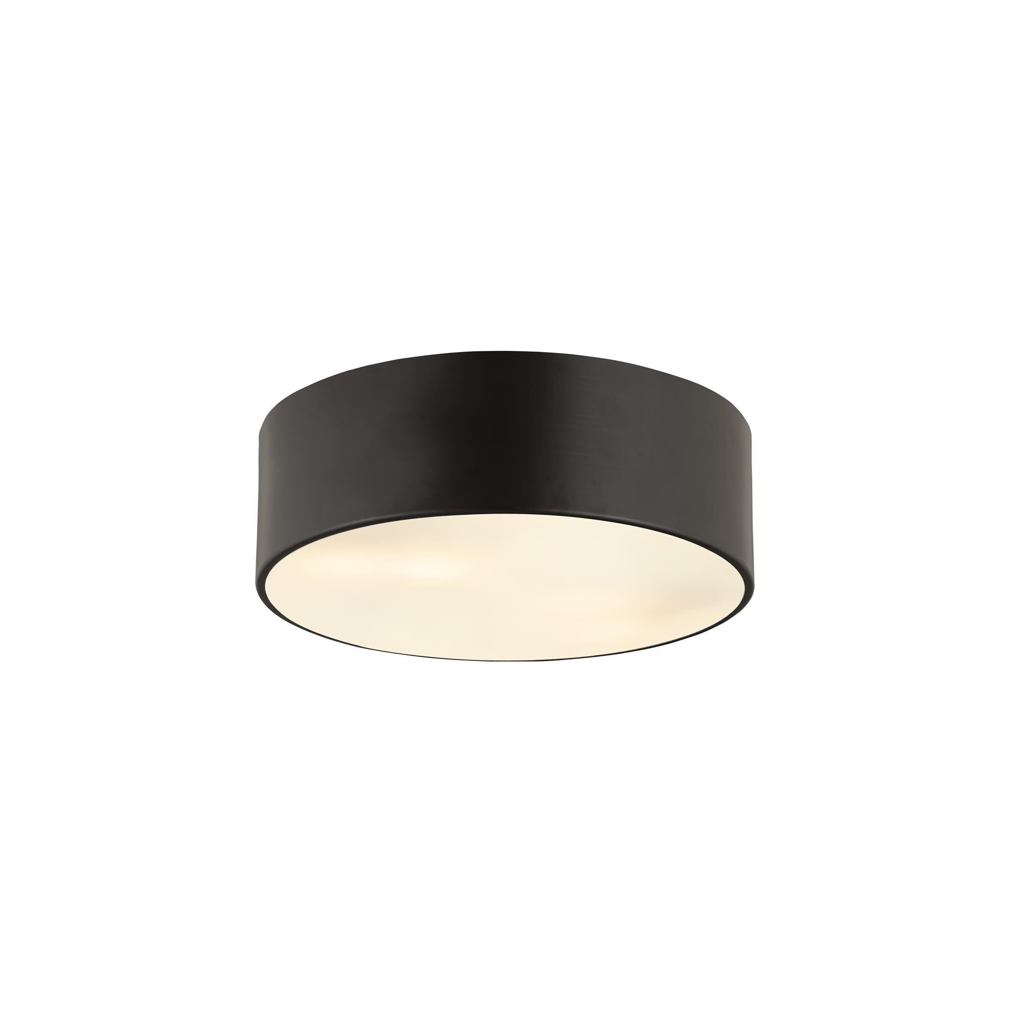 Shown in Matte Black finish and Steel glass and Steel shade