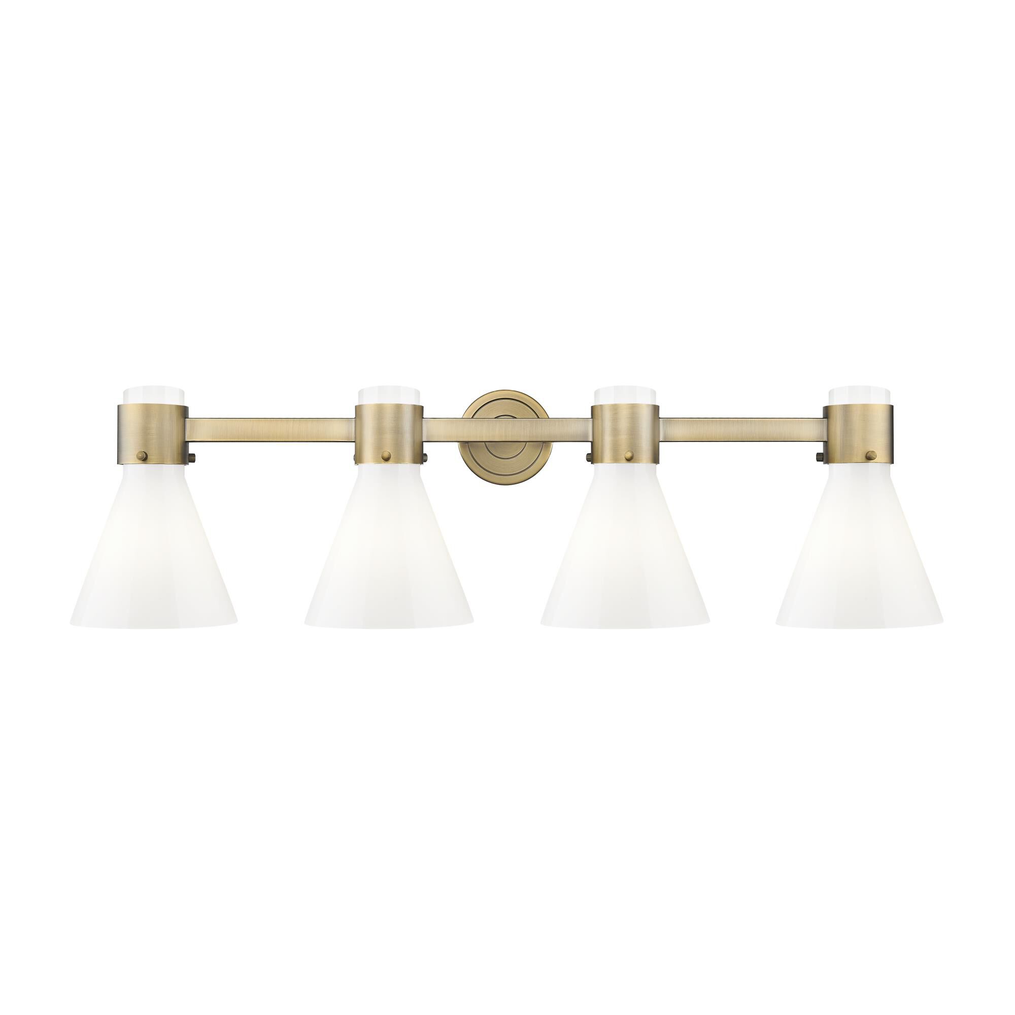 Bruno Marashlian Lawton Cone 34 Inch Bath Vanity Light by Innovations Lighting