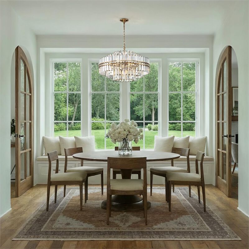 Hayes 28 Inch 16 Light Chandelier by Crystorama
