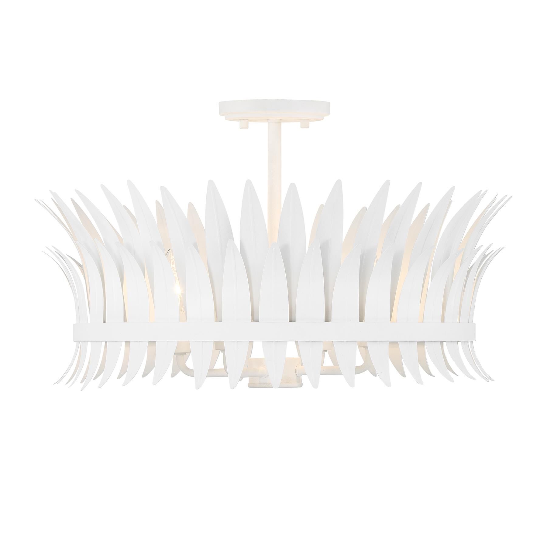 Ensley 20 Inch Semi Flush Mount by Savoy House