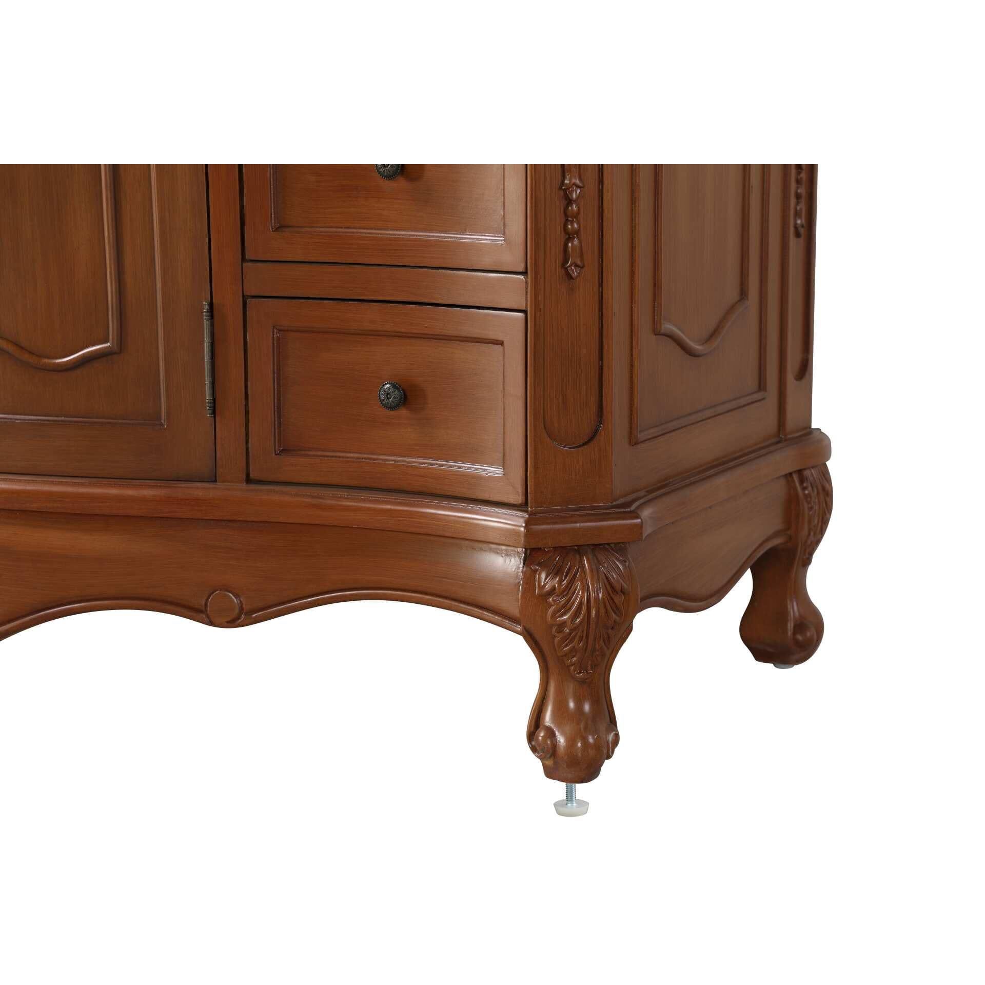 Shown in Teak finish