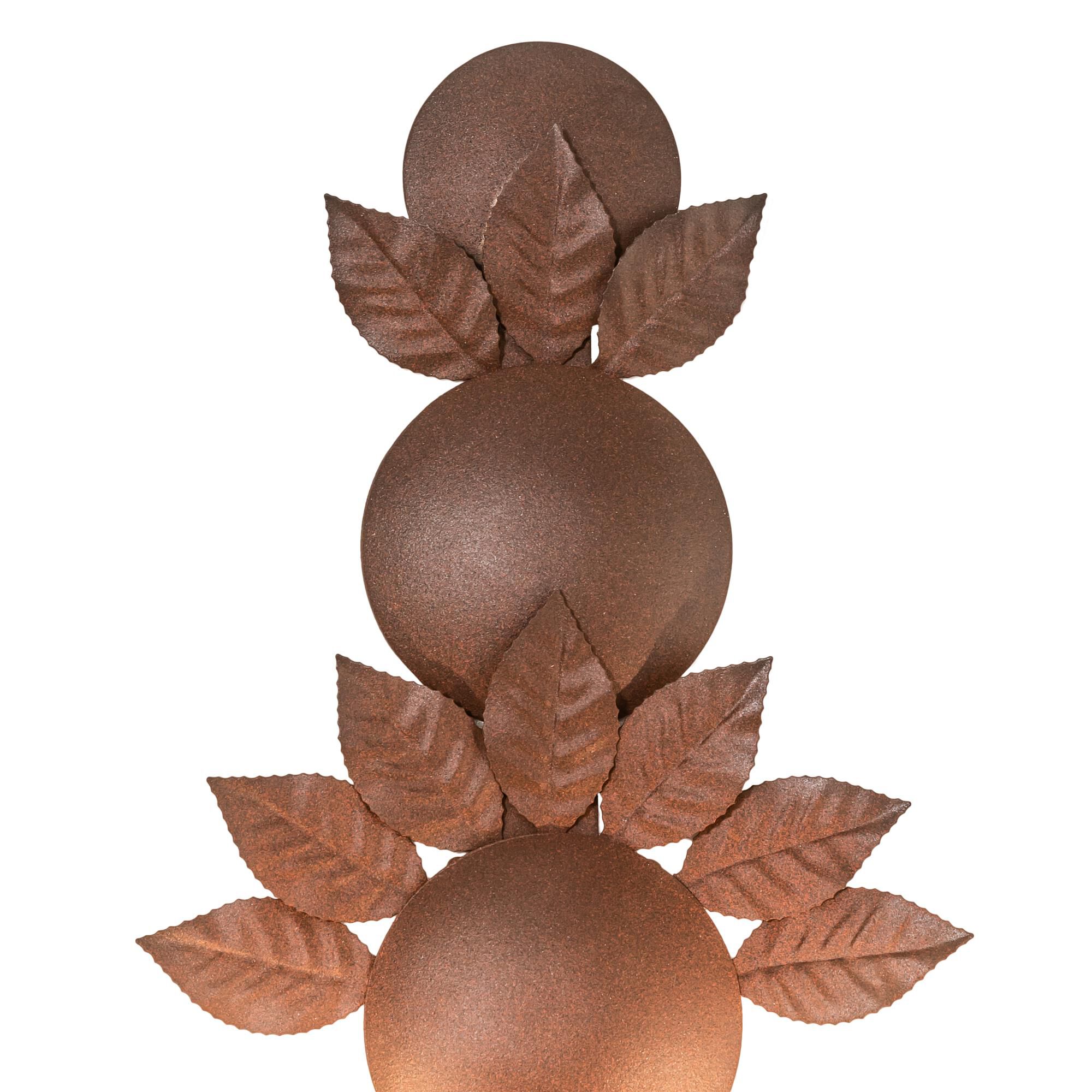 Tole Leaf 21 Inch Wall Sconce by Meyda Lighting