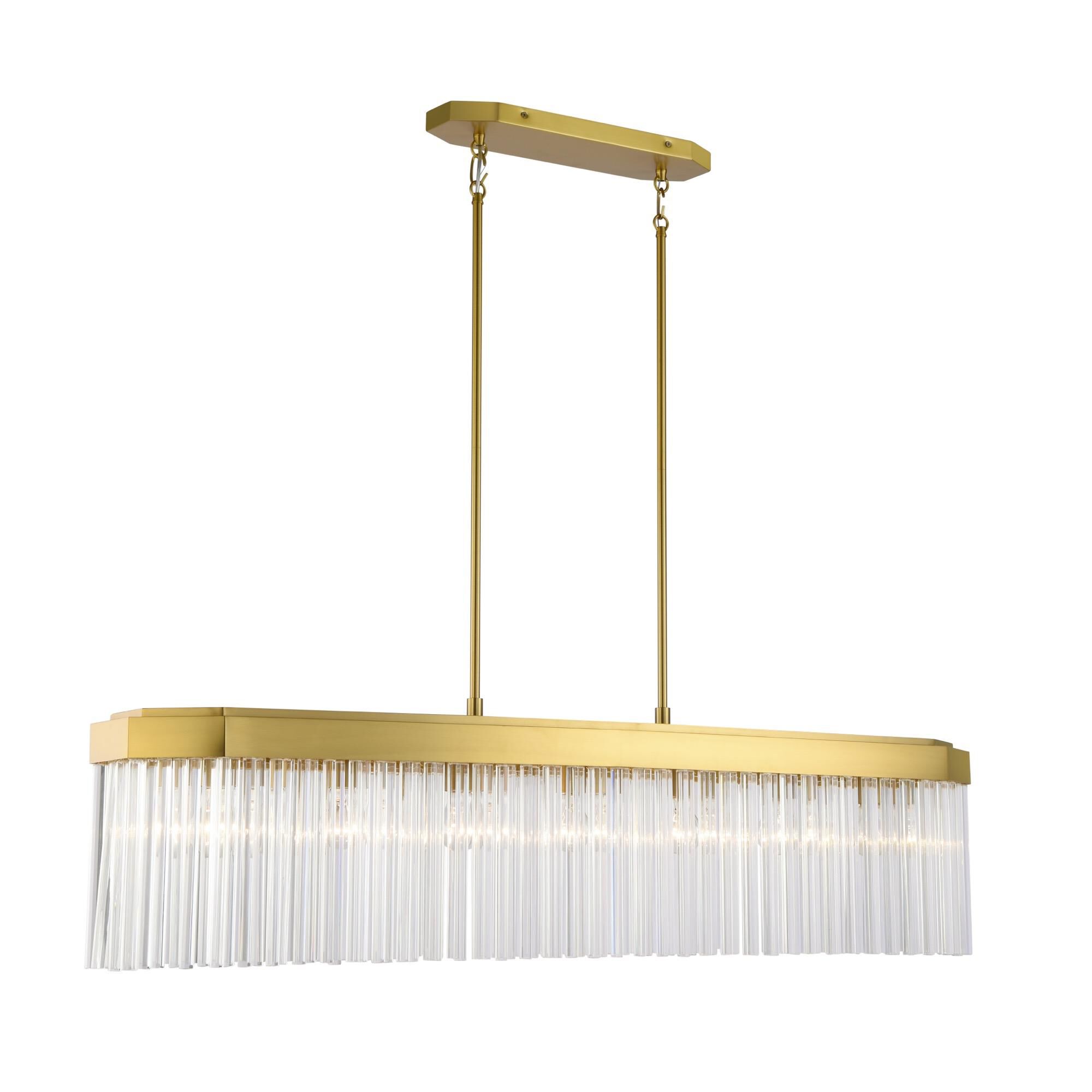 Shown in Brushed Brass finish