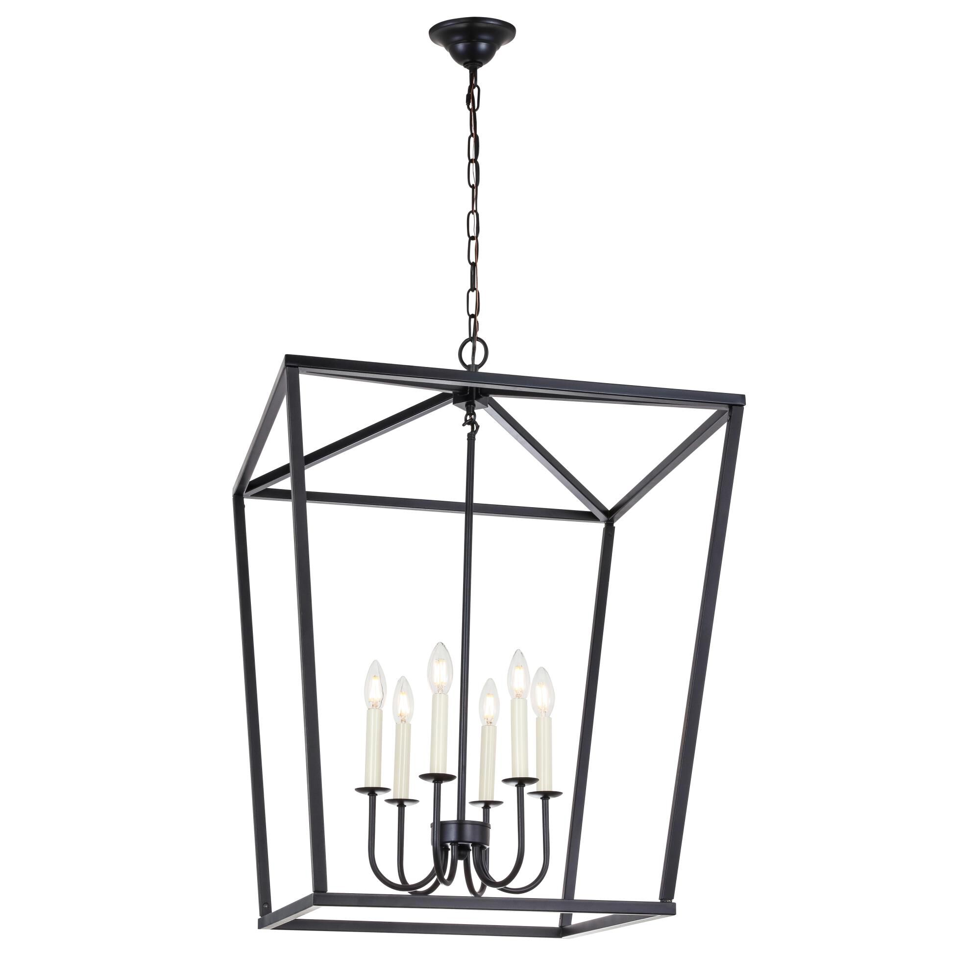 Maddox 24 Inch Large Pendant by Elegant Lighting