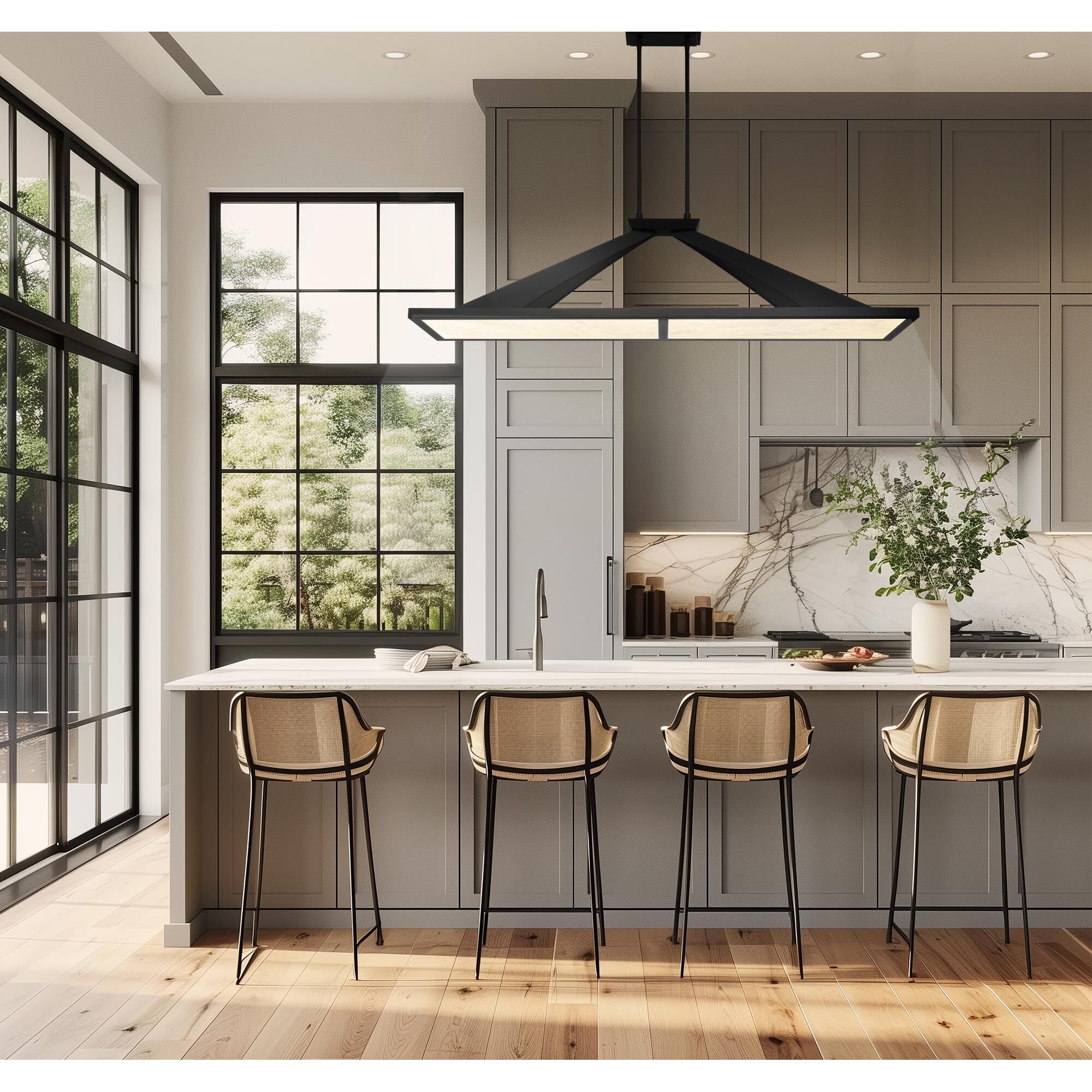 Stiles 48 Inch Linear Suspension Light by Minka Lavery