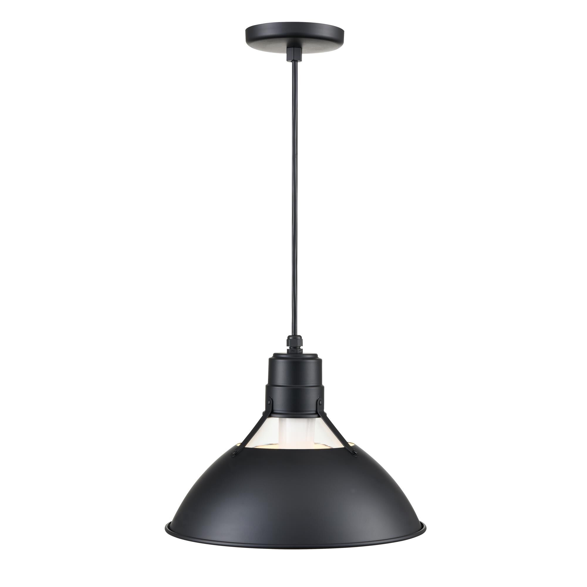 Shown in Satin Black finish and Clear glass