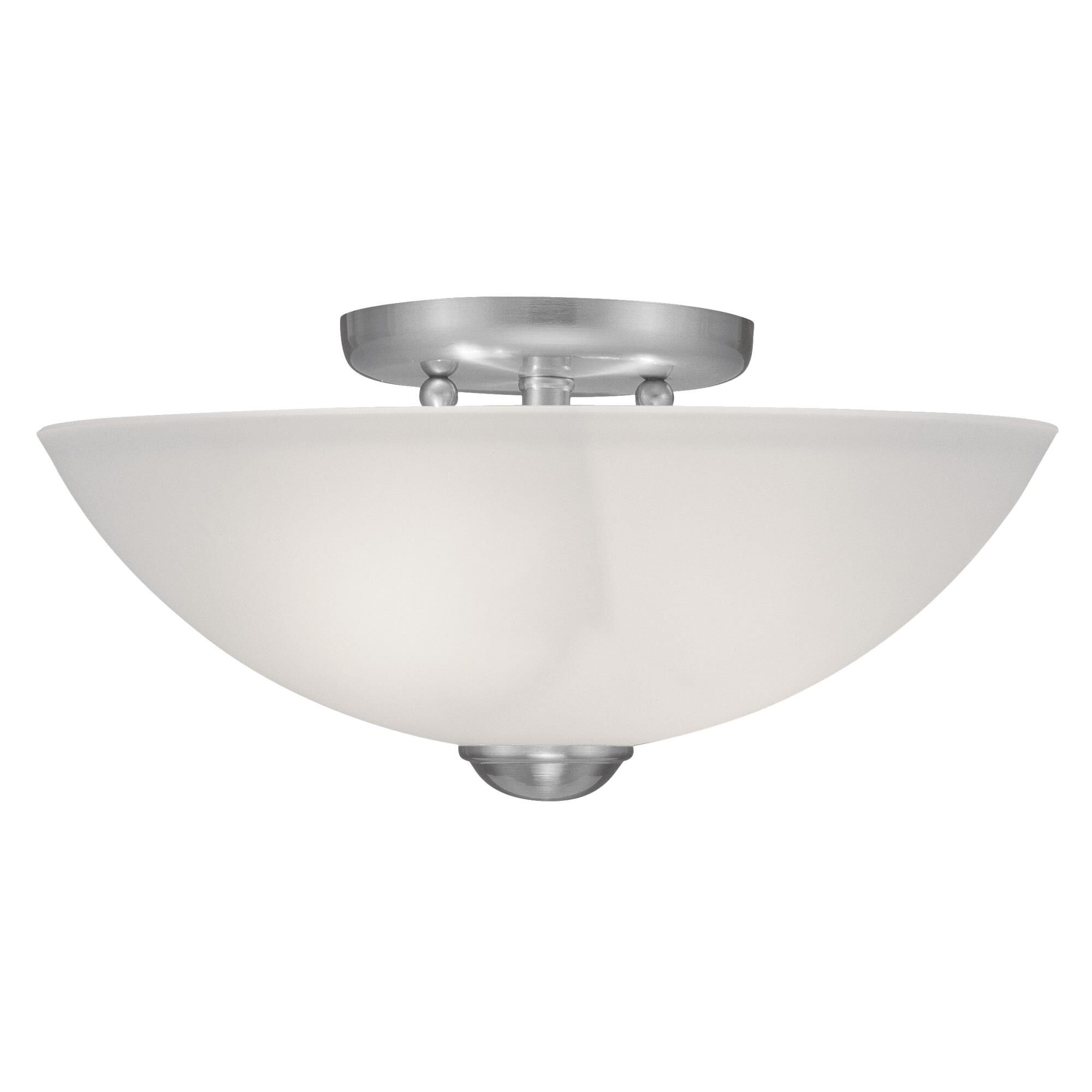 Somerset 13 Inch 2 Light Semi Flush Mount by Livex Lighting