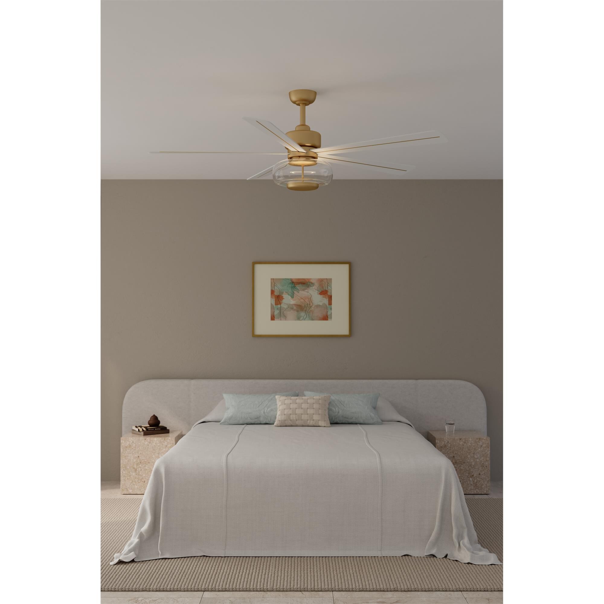 Shown in Heritage Brass finish and Clear glass