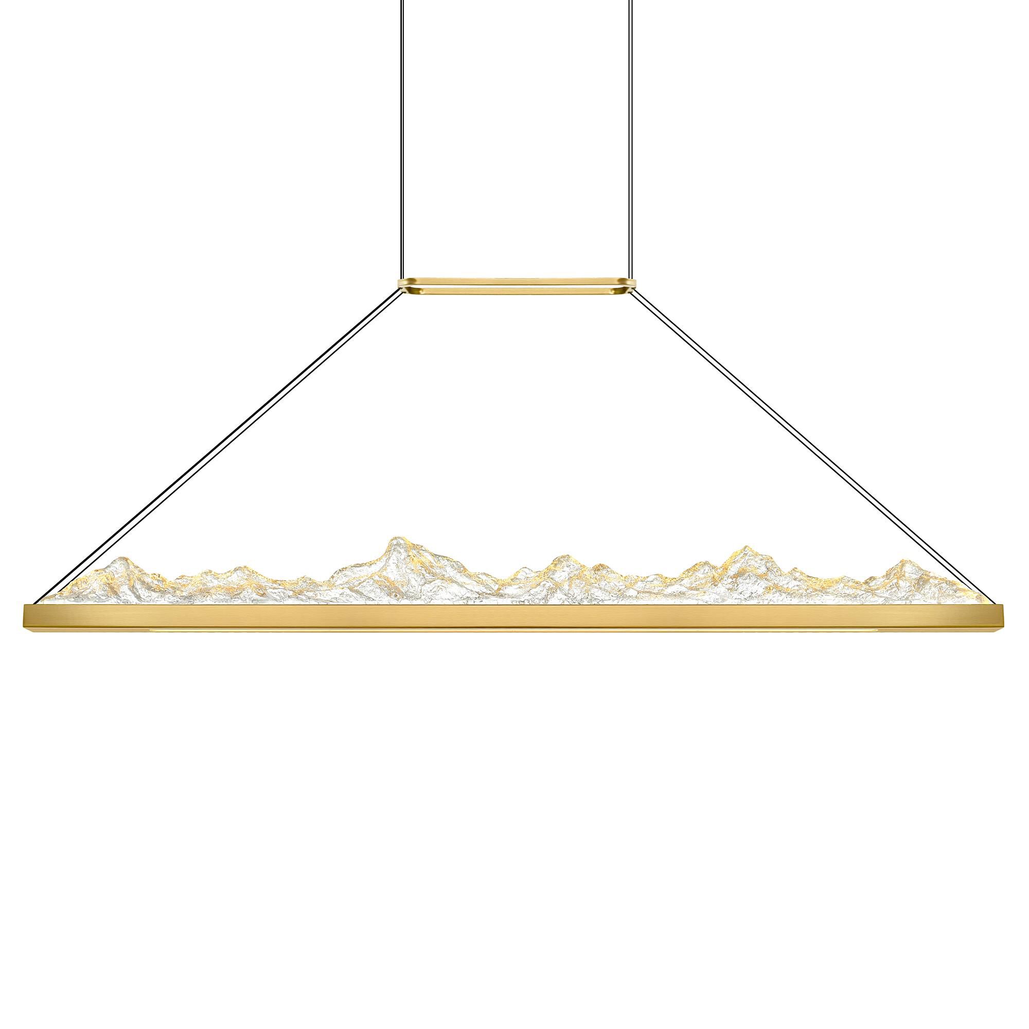 Himalayas Linear Suspension Light by CWI Lighting