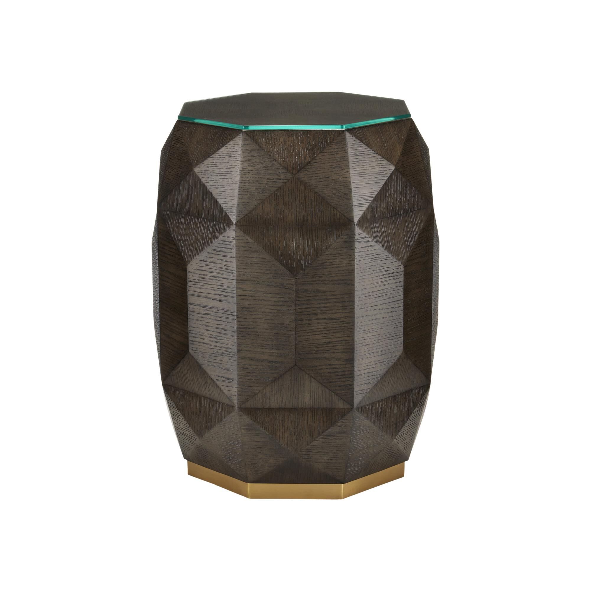 Shown in Dove Gray, Polished Brass finish