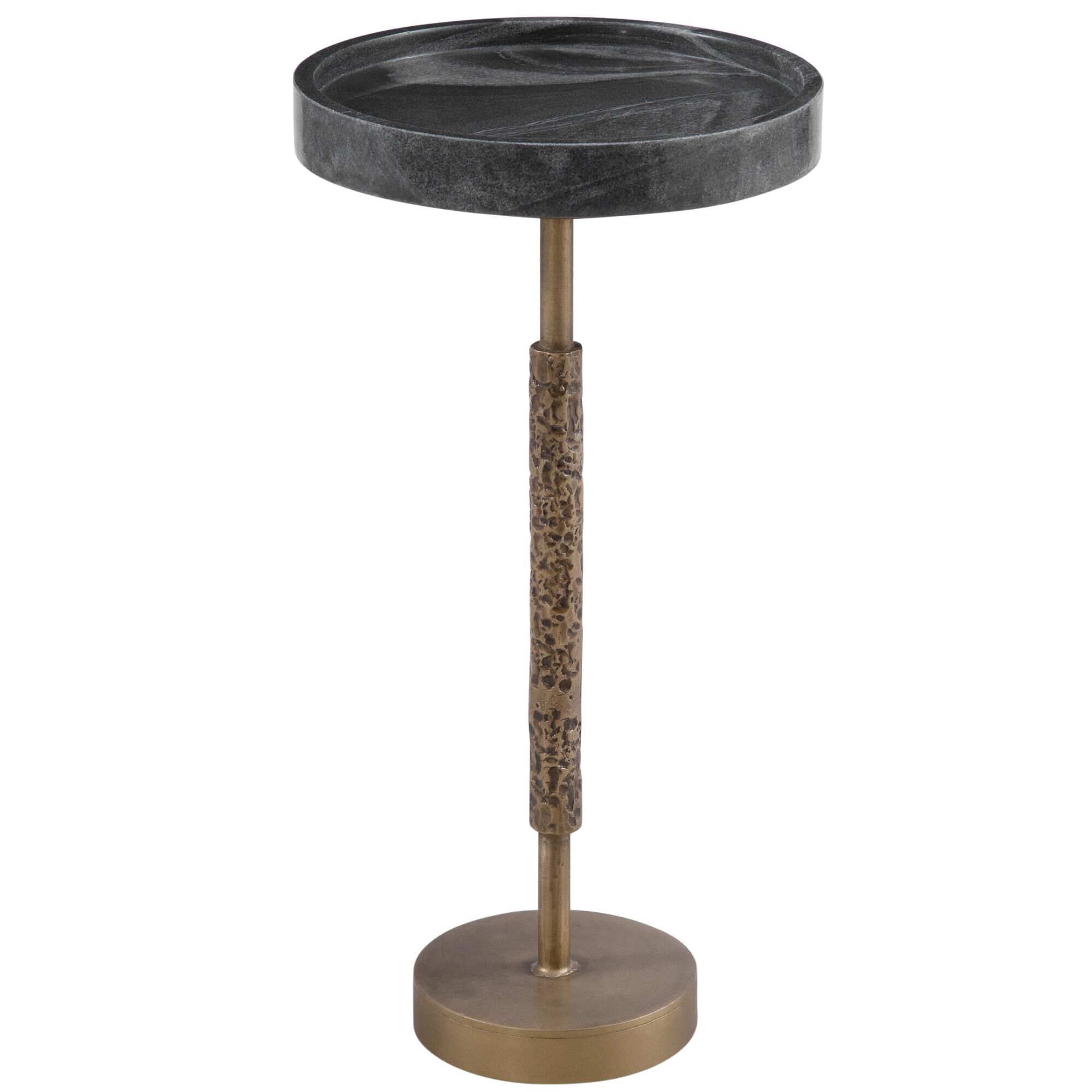 Shown in Brass and Black finish