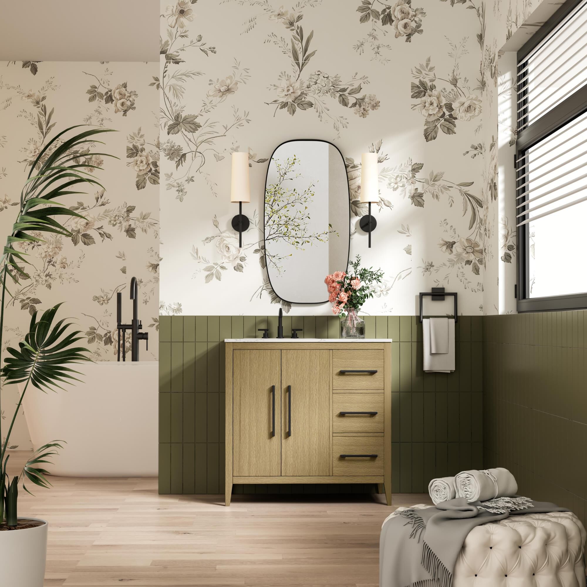 Millie 36 Inch Bath Vanity by Elegant Dcor