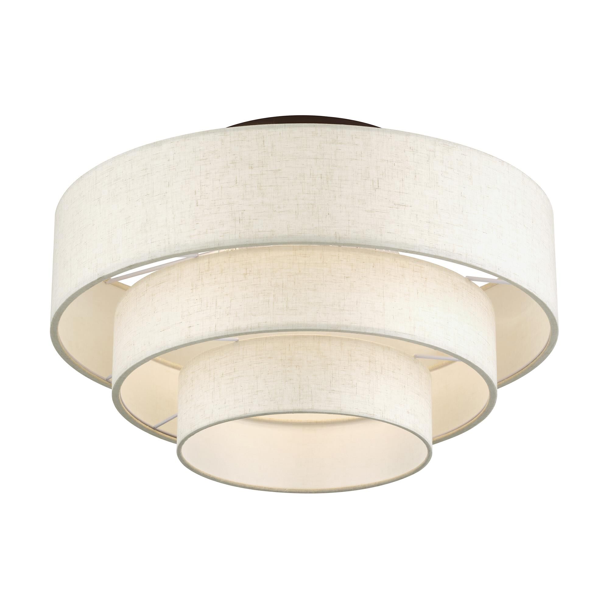 Manorwood 21 Inch Semi Flush Mount by Livex Lighting