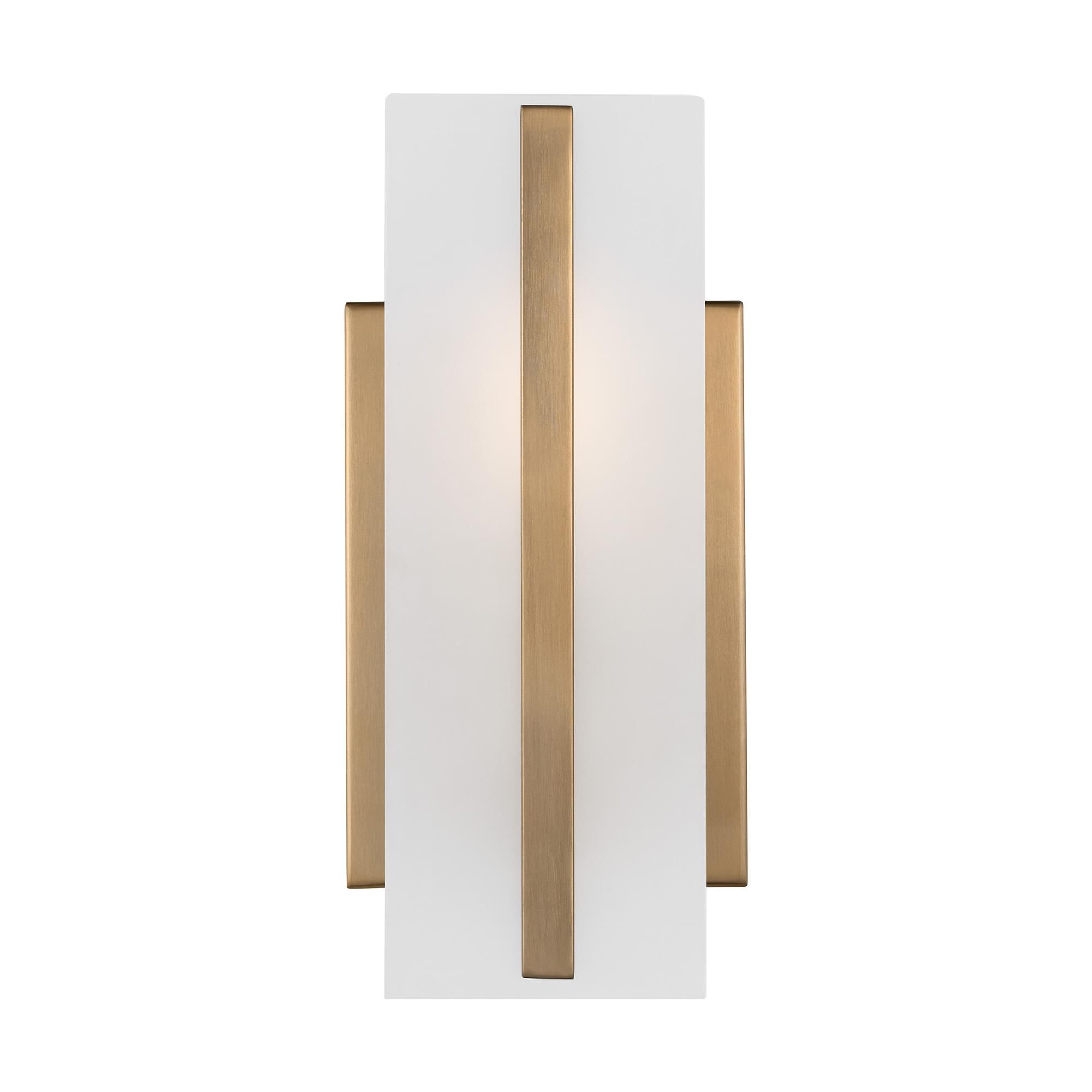 Shown in Satin Brass finish and Satin Etched glass and Satin Etched Glass shade