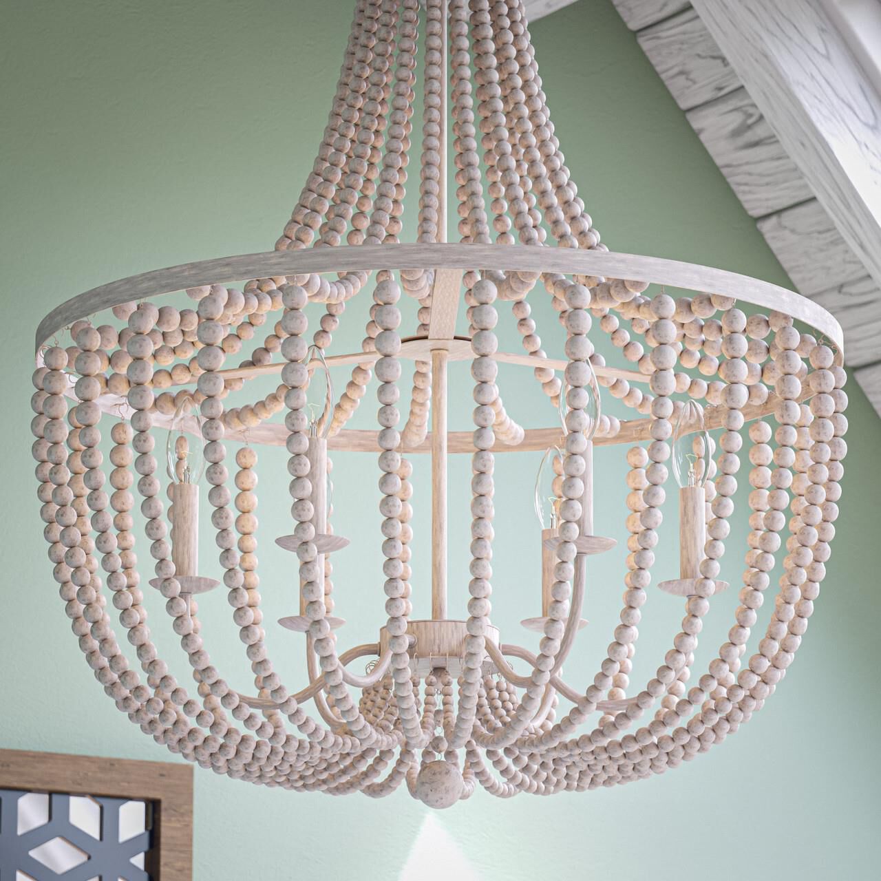 Shown in Weathered White finish