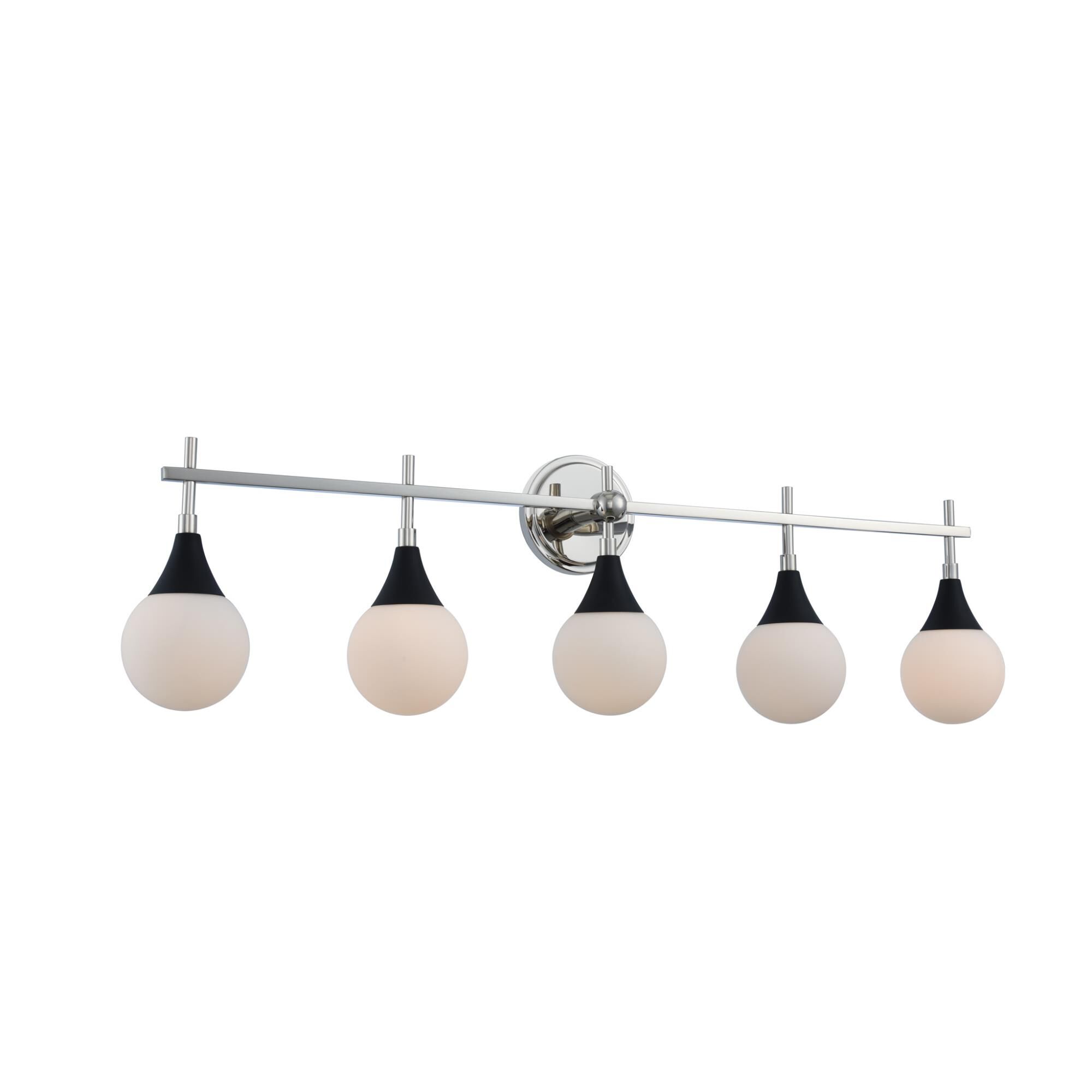 Bogart 39 Inch 5 Light Bath Vanity Light by Kalco Lighting