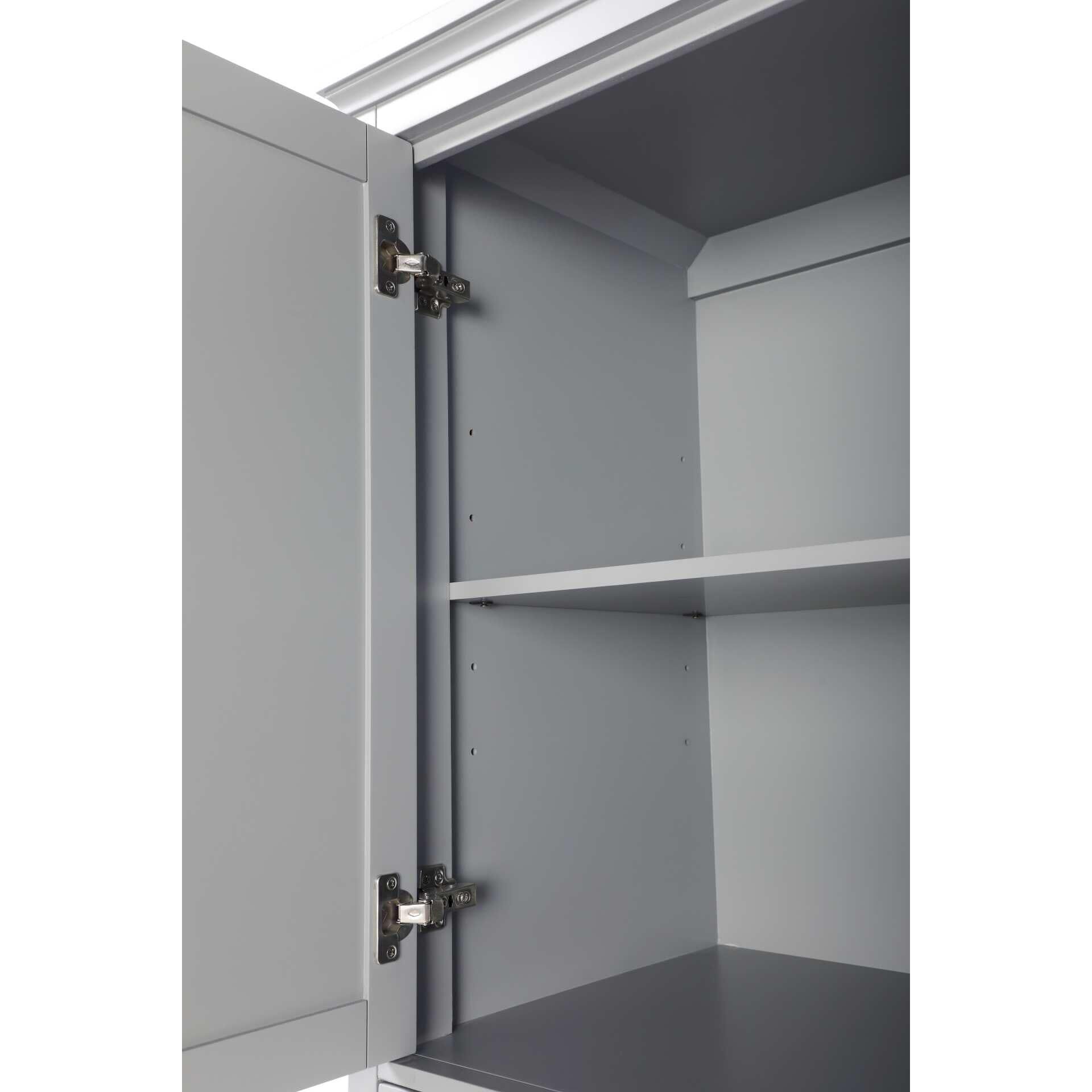 Shown in Grey finish