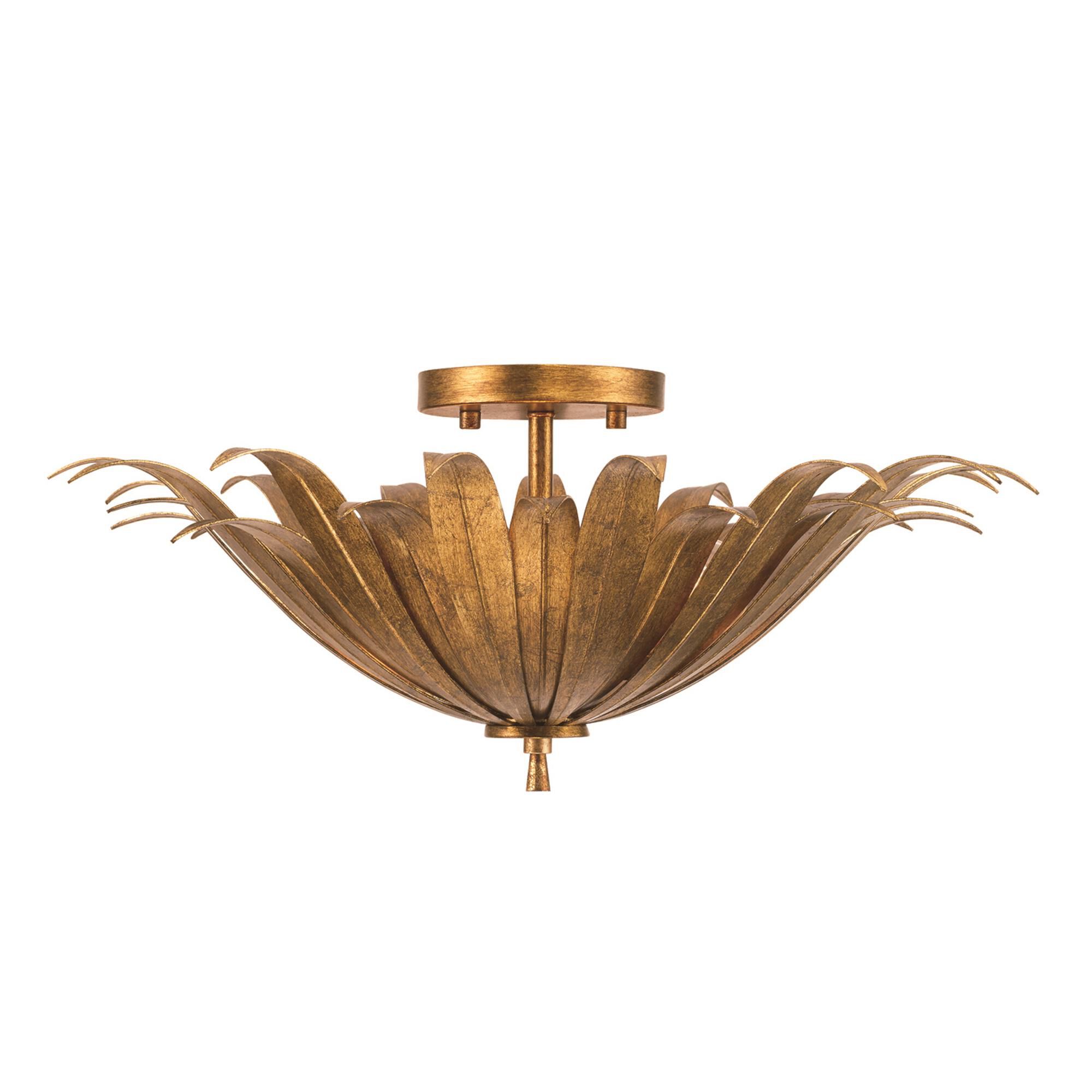 Shown in Antique Gold finish