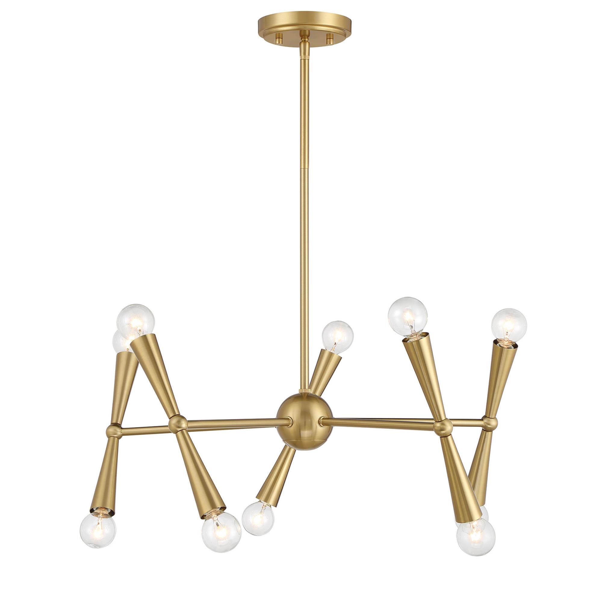 Shown in Natural Brass finish