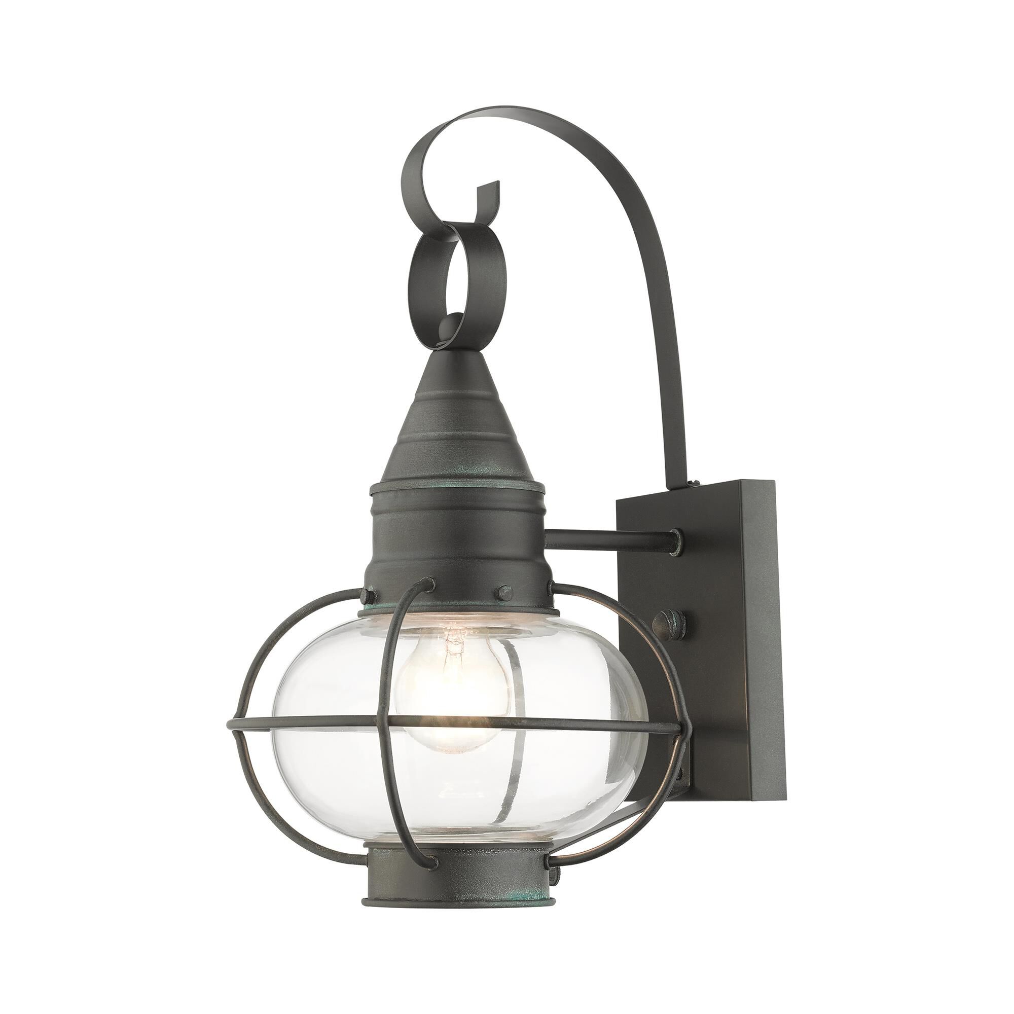 Livex Lighting Newburyport 14 Inch Tall Outdoor Wall Light