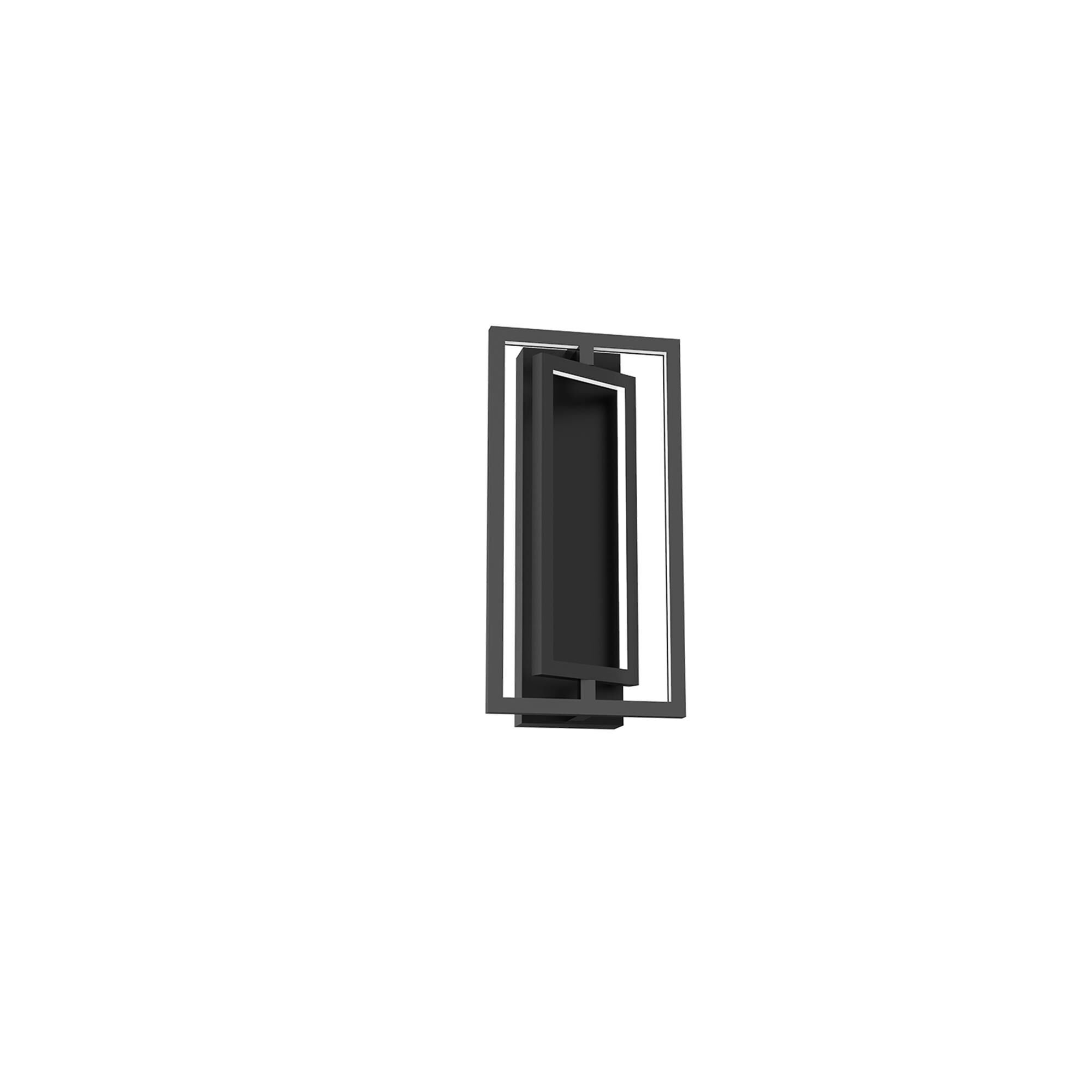 Shown in Black finish and Frosted Acrylic glass